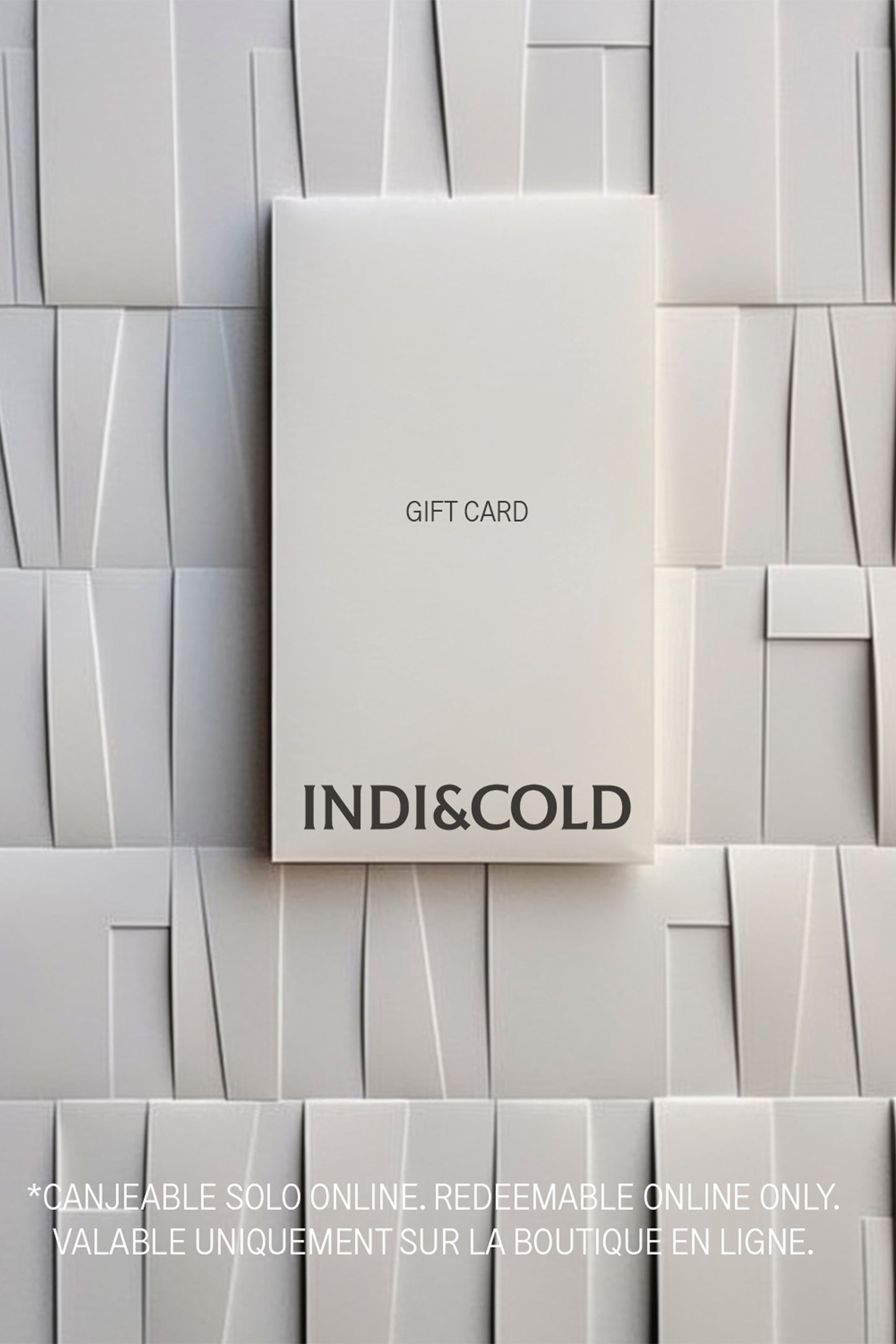 ONLINE GIFT CARD