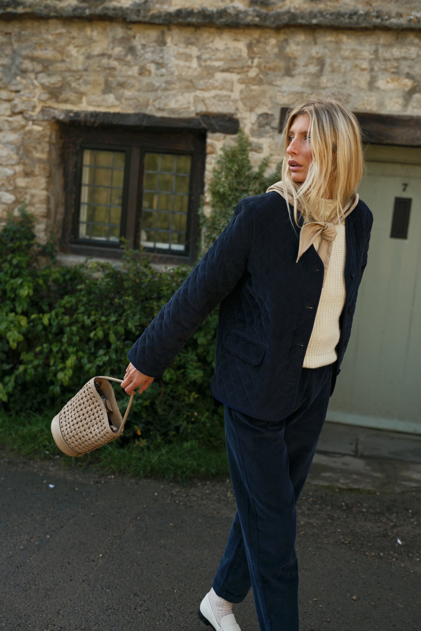KNOTTED BUCKET BAG