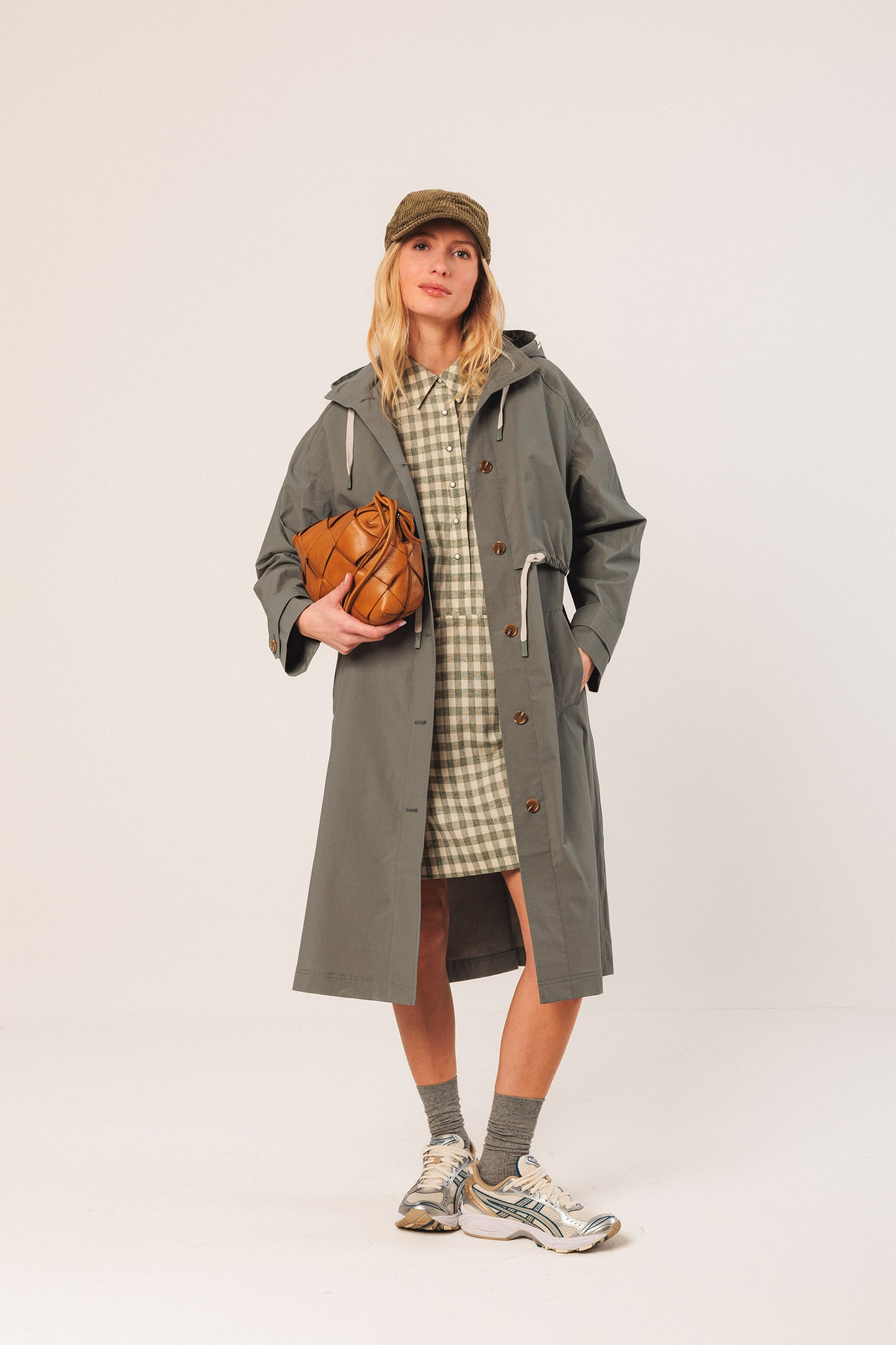 VICHY-CHECKERED DRESS