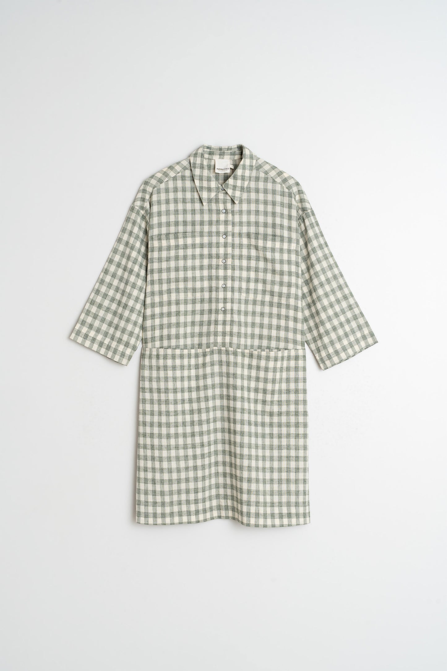 VICHY-CHECKERED DRESS
