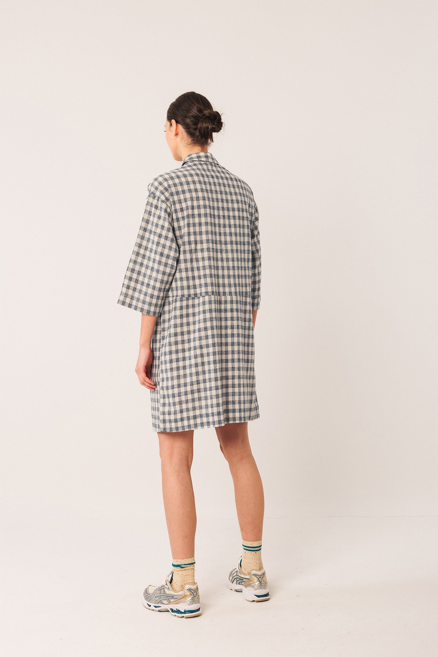 VICHY-CHECKERED DRESS