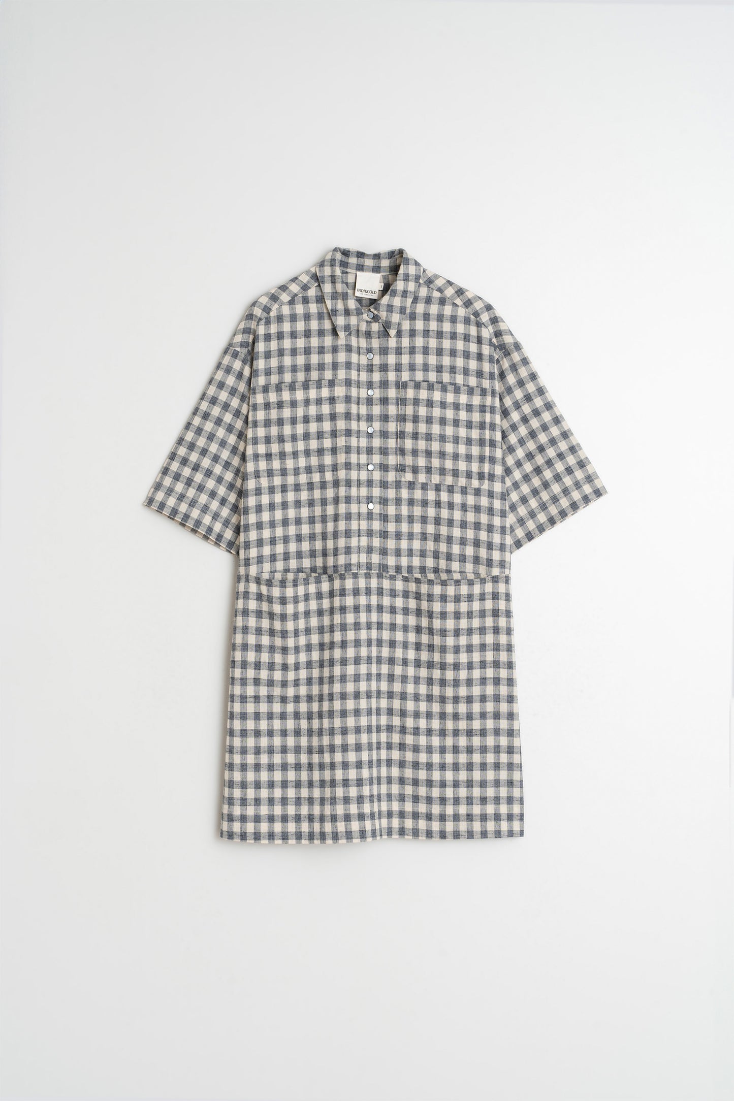 VICHY-CHECKERED DRESS