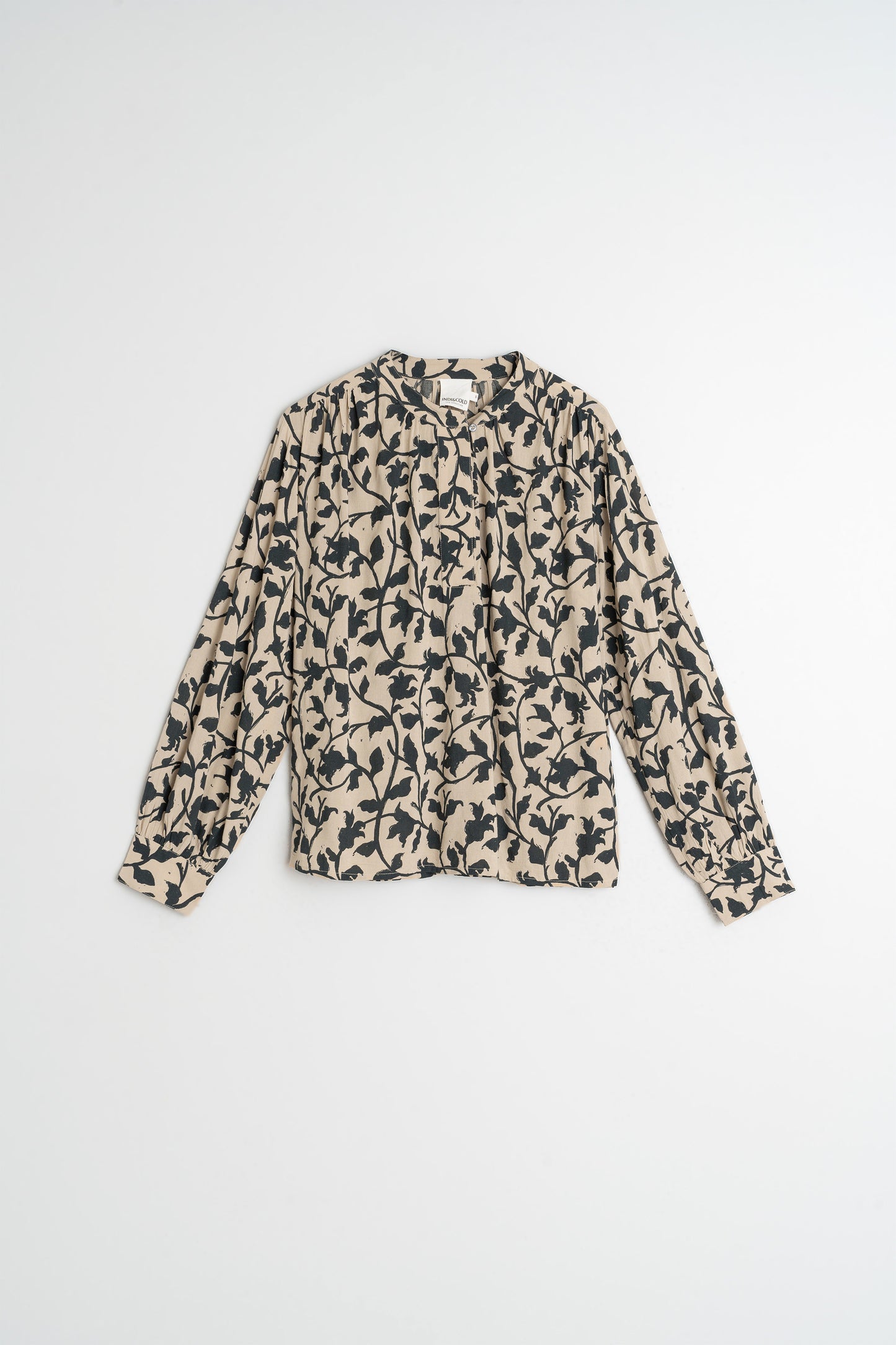 MAO COLLAR BLOUSE