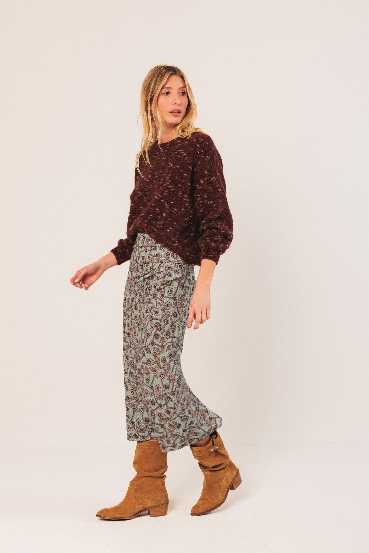 MIDI PENCIL SKIRT