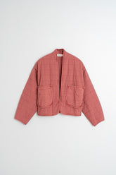 QUILTED KIMONO JACKET