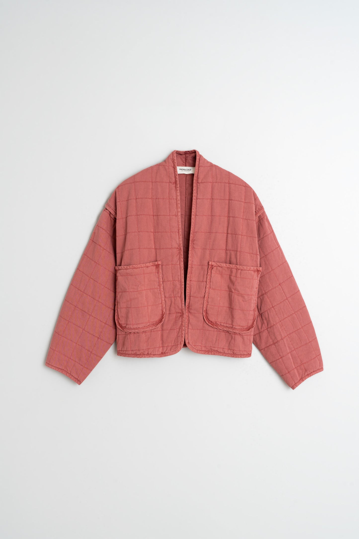 QUILTED KIMONO JACKET
