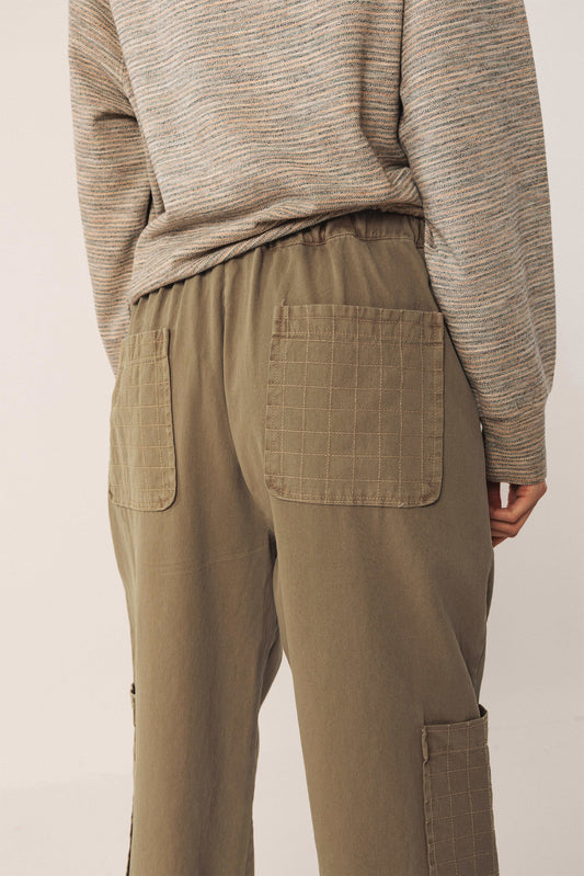 PANTS WITH CHECK STITCHING 5