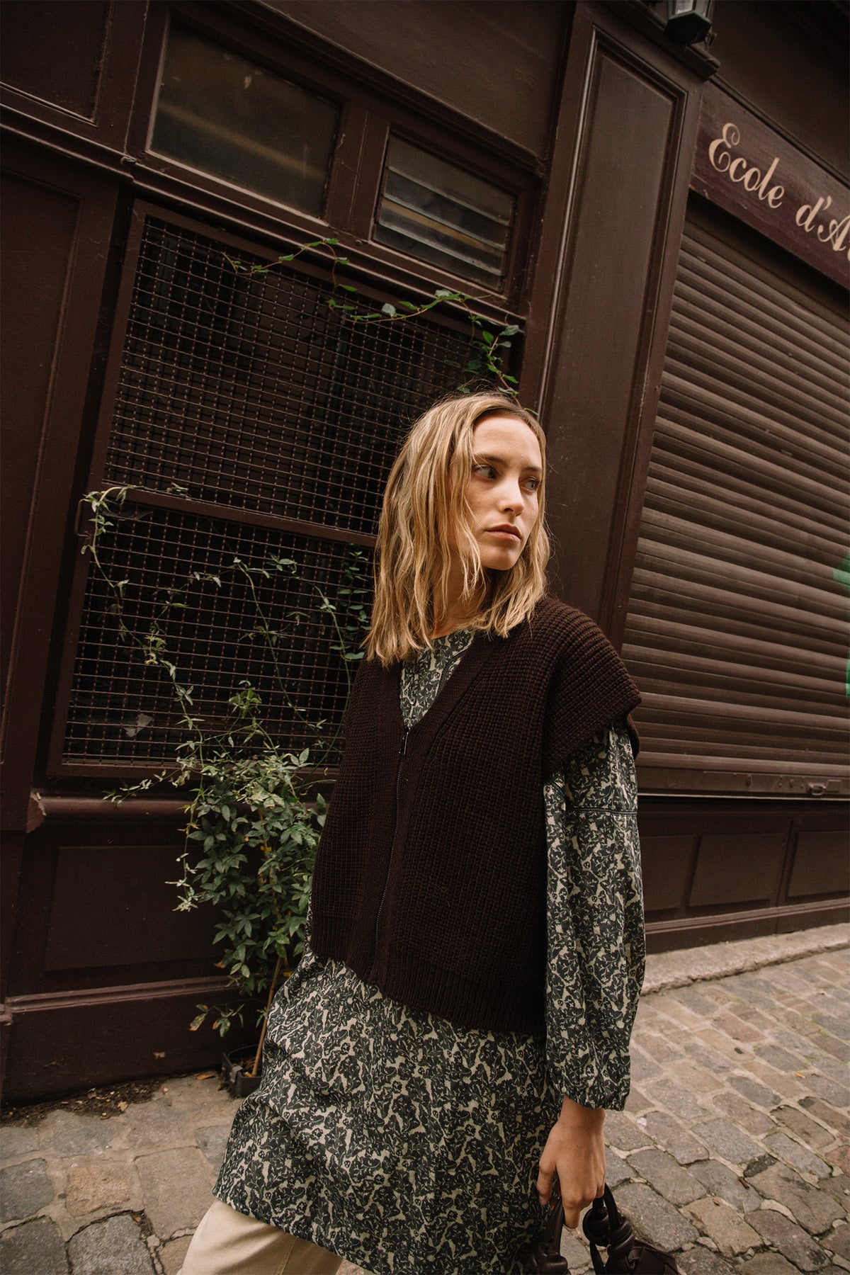 BOTANICAL PRINT DRESS