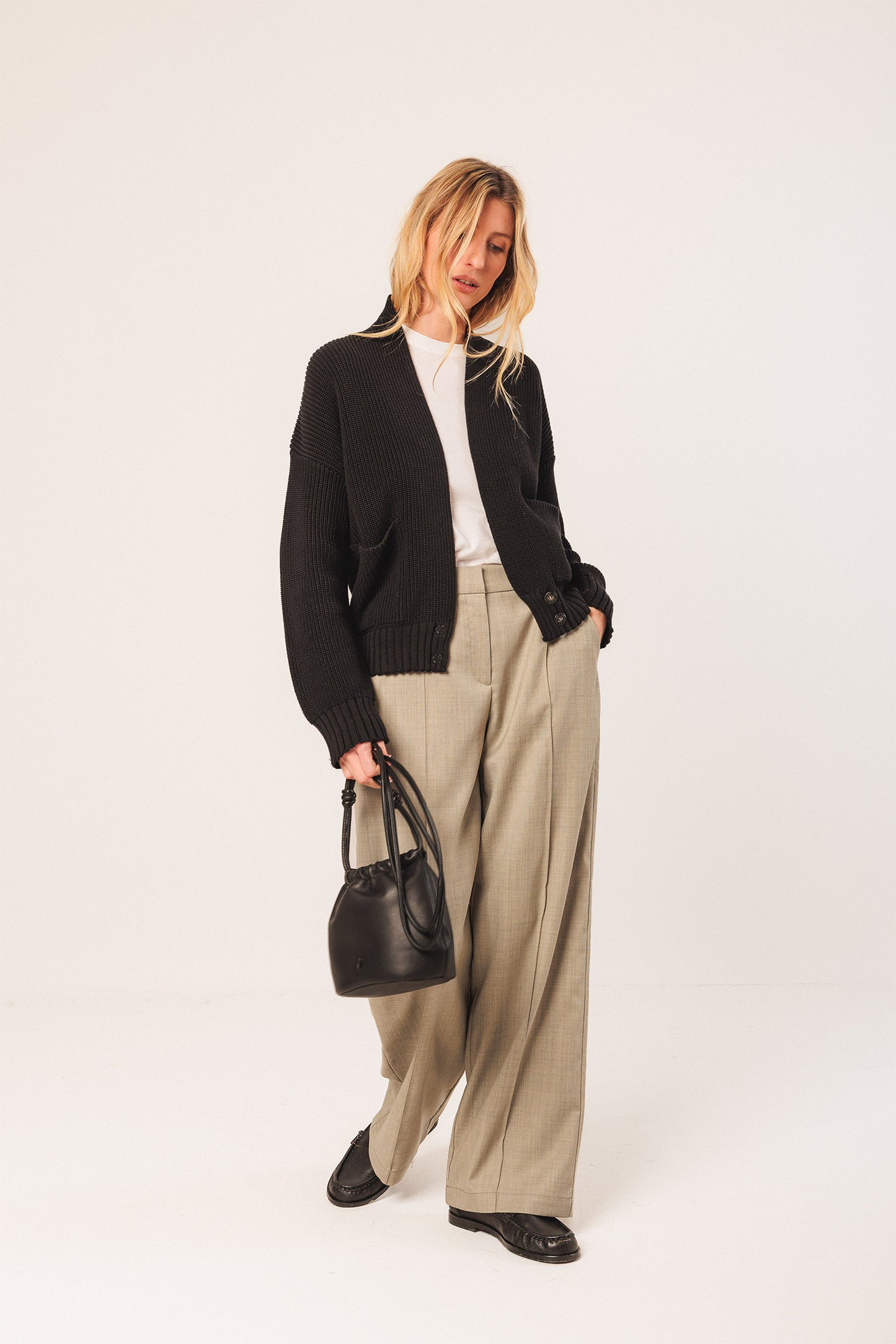 COTTON DOUBLE-BREASTED JACKET