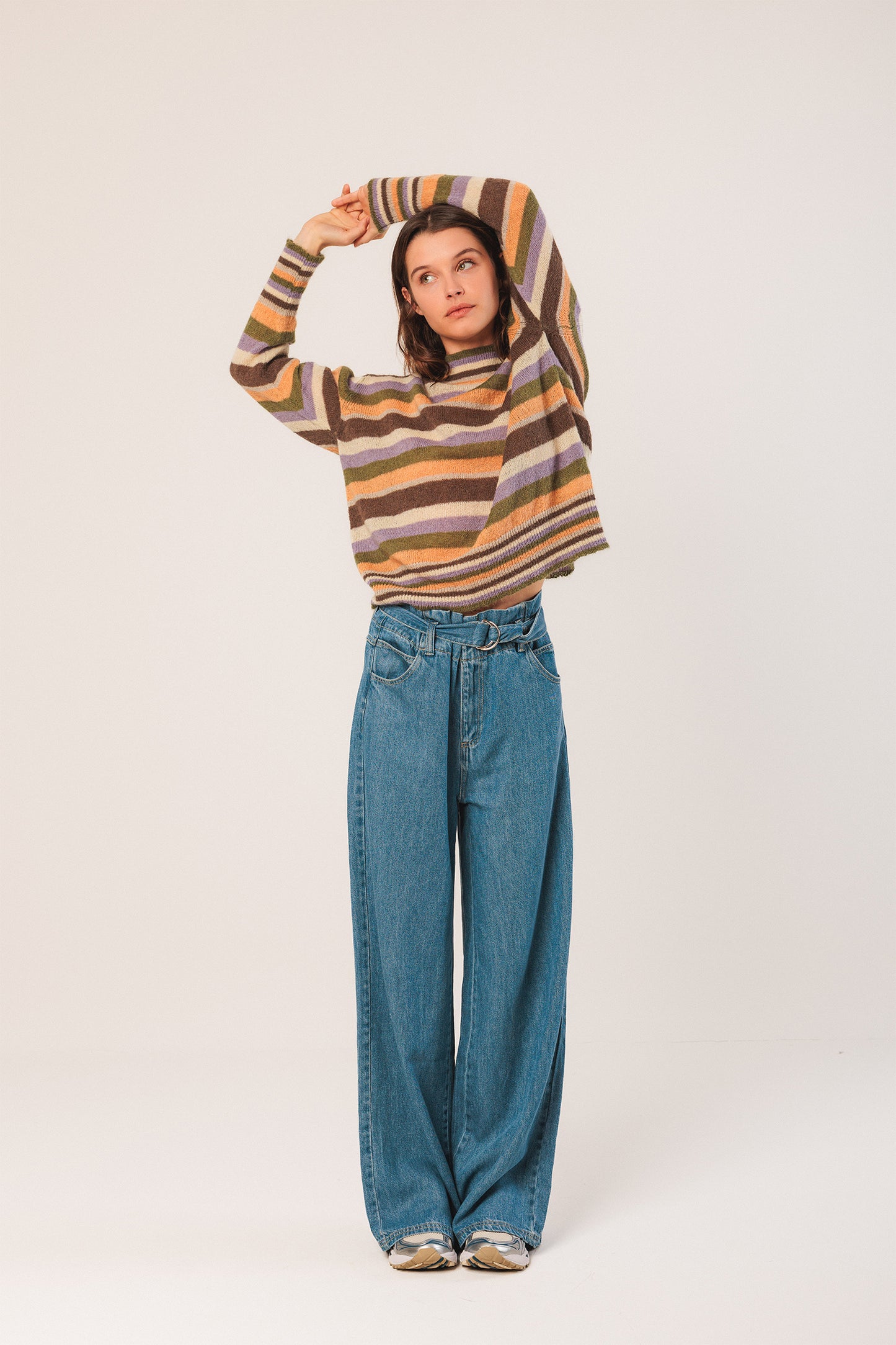 MOHAIR MULTICOLOR SWEATER