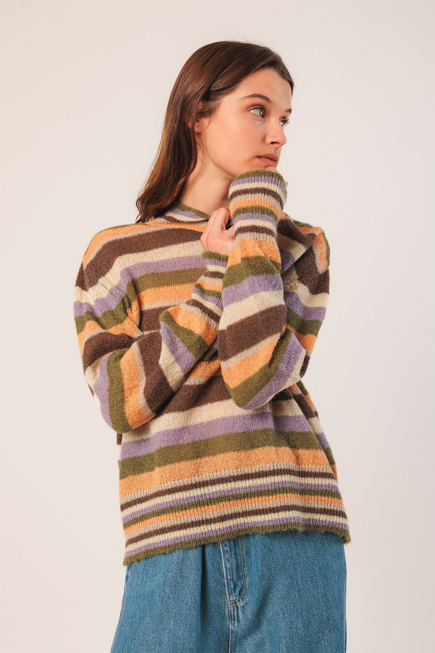MOHAIR MULTICOLOR SWEATER