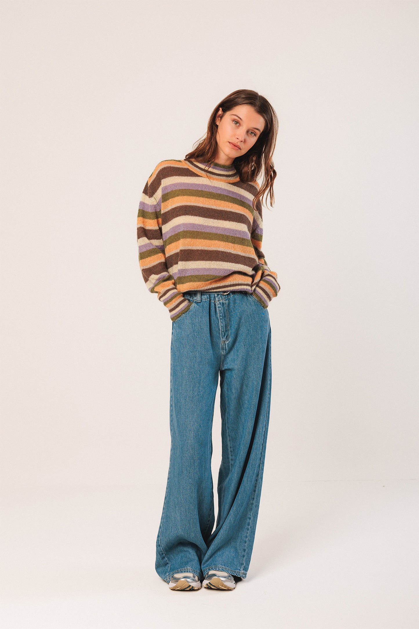 MOHAIR MULTICOLOR SWEATER