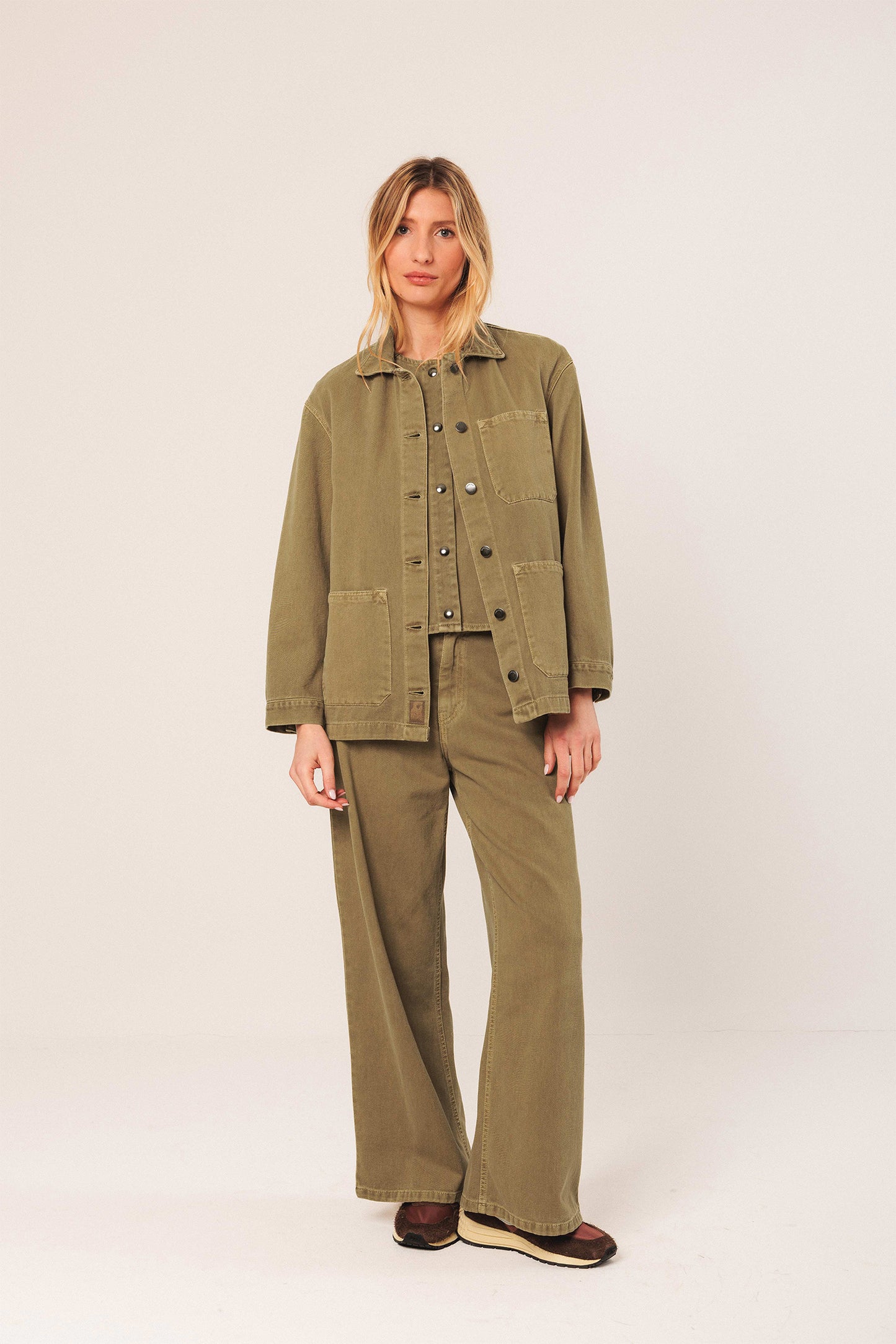 TWILL OVERSHIRT