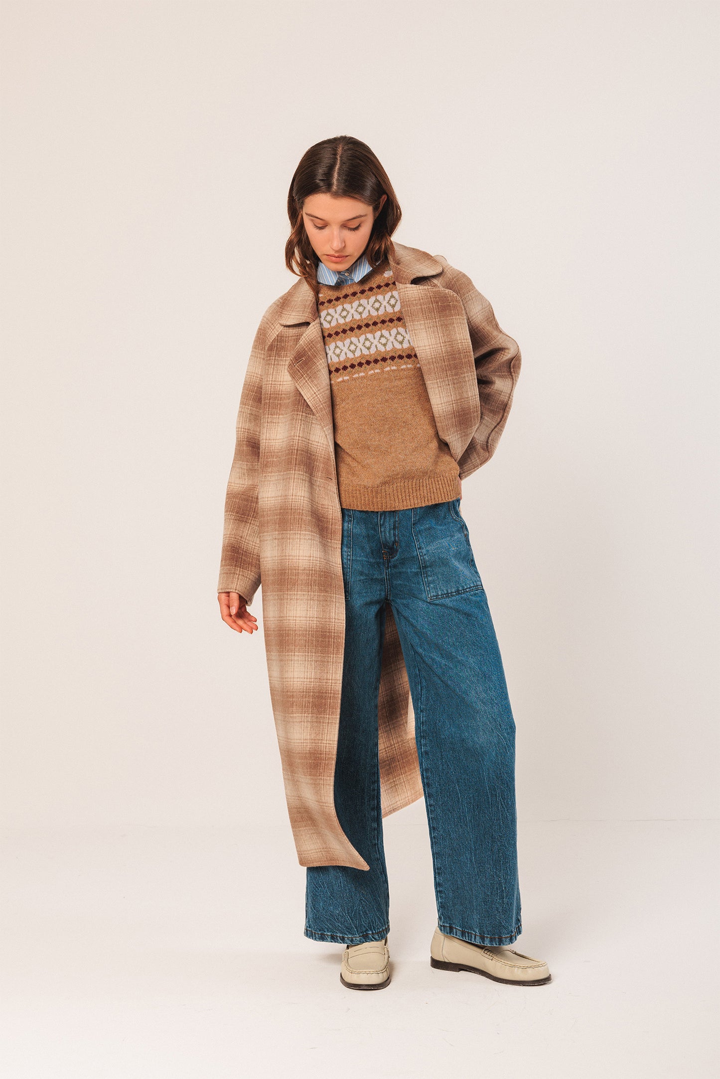 3/4 WOOL COAT
