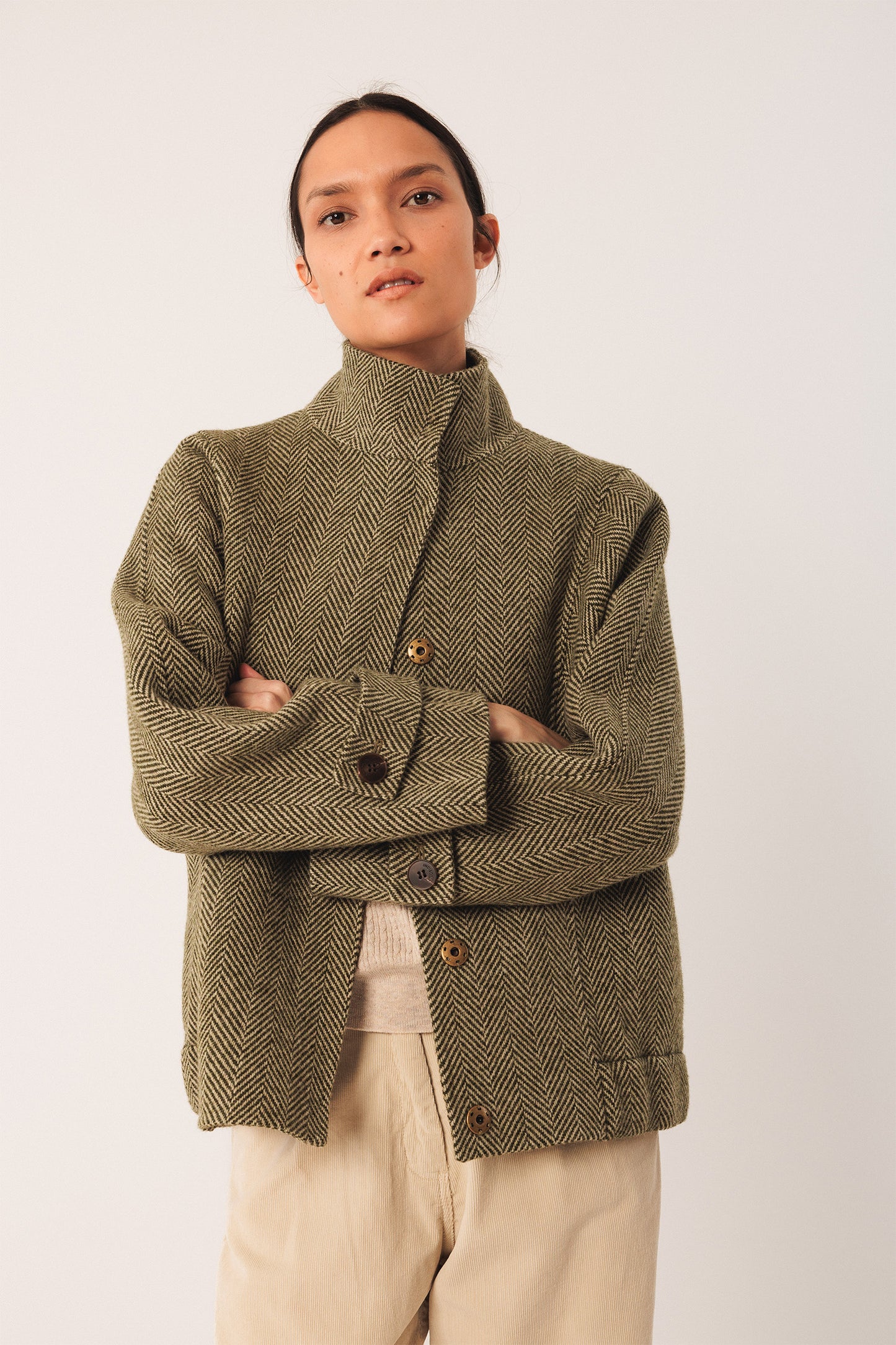 BOMBER-STYLE COAT