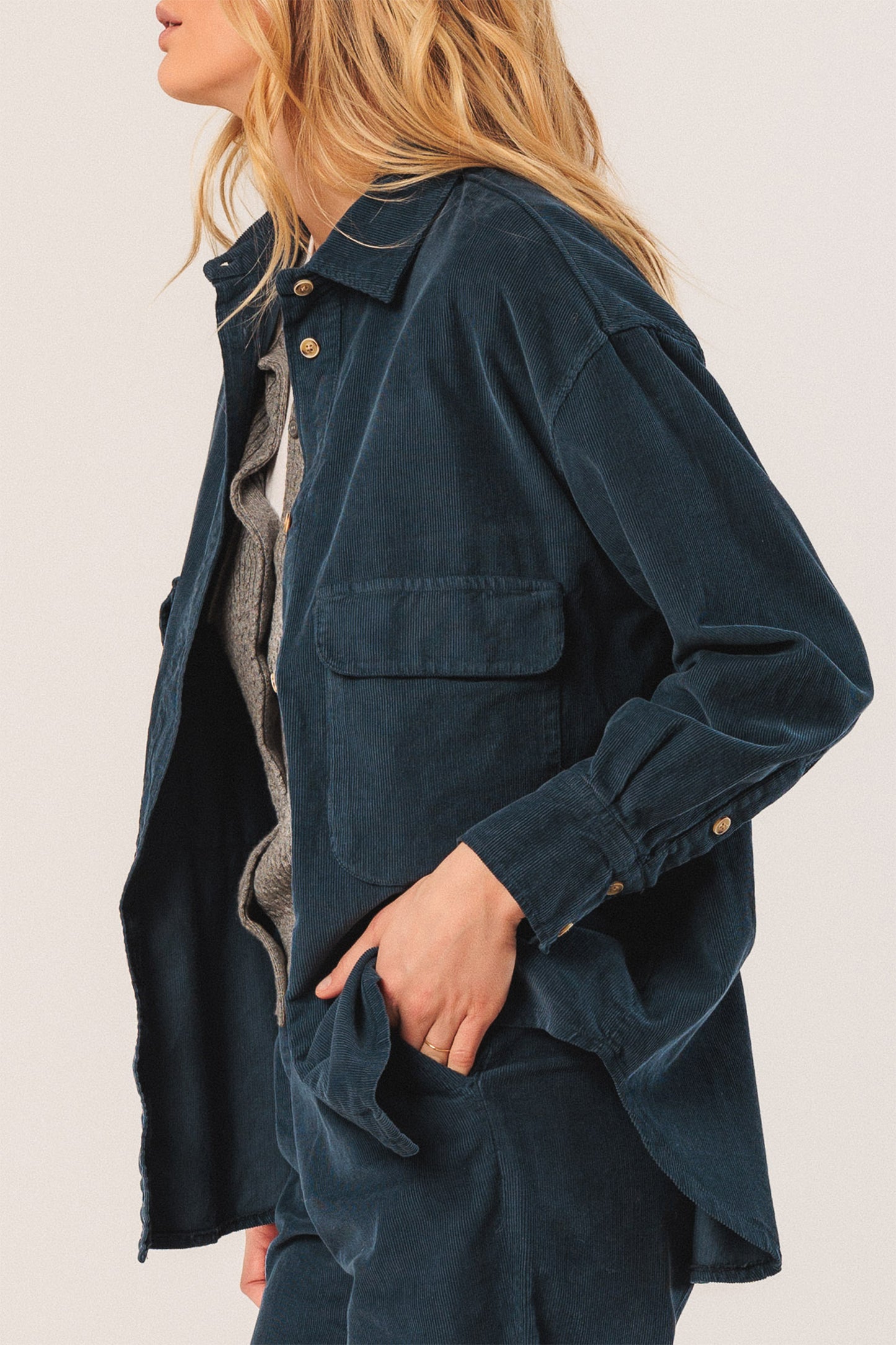 COTTON CORDUROY SHIRT