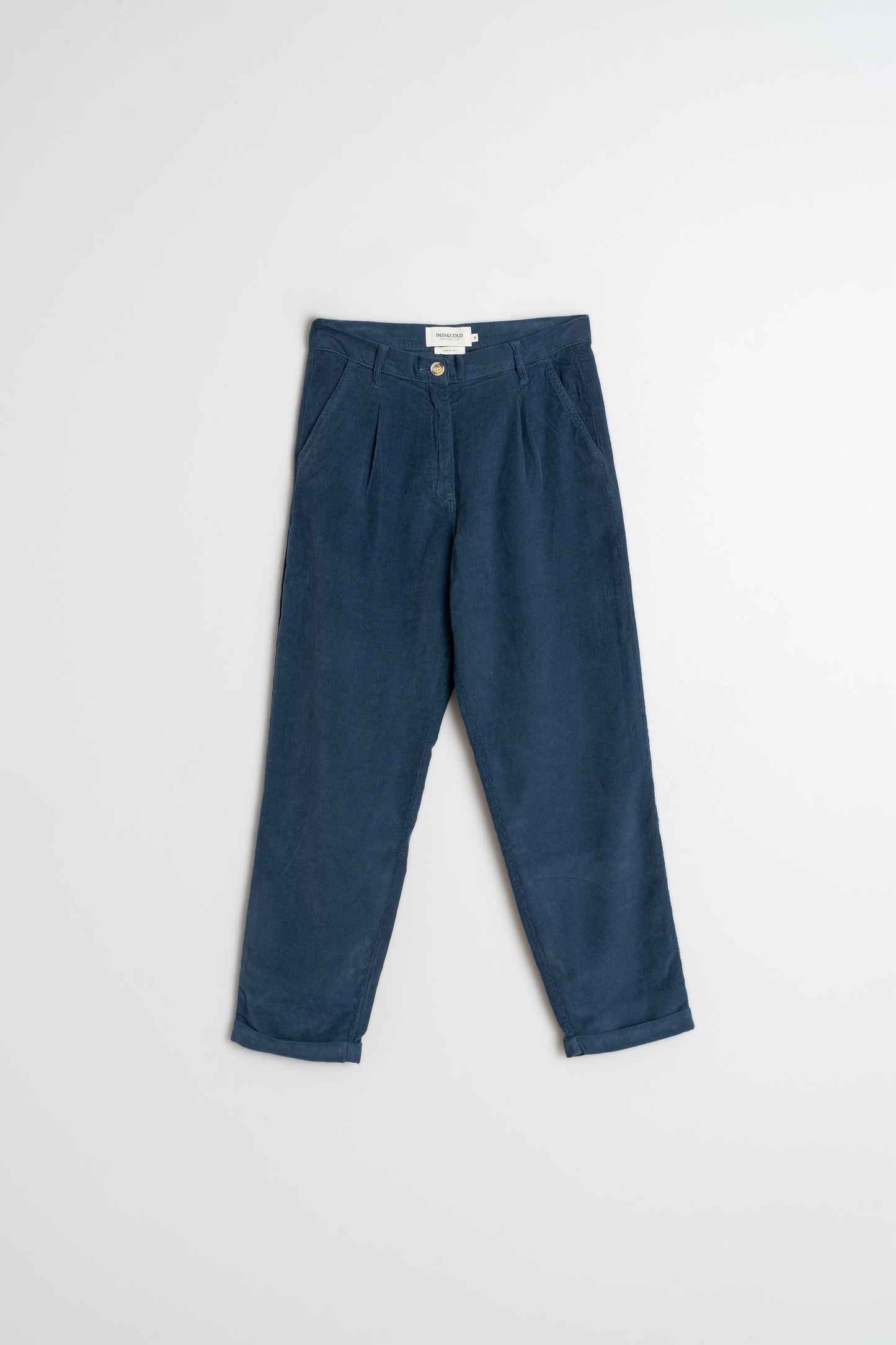 CORDUROY CARROT PANTS