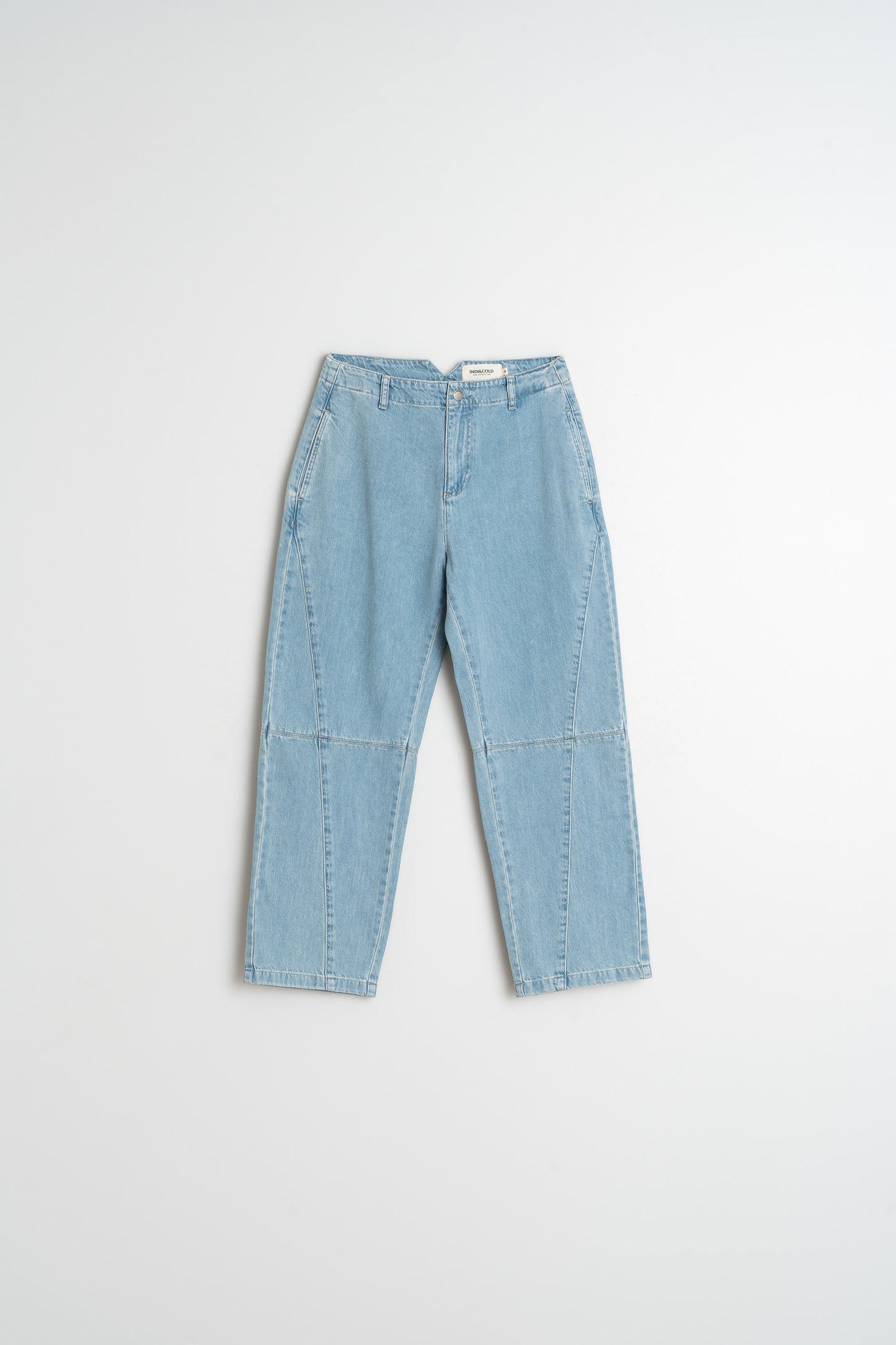 CARROT DENIM PANTS
