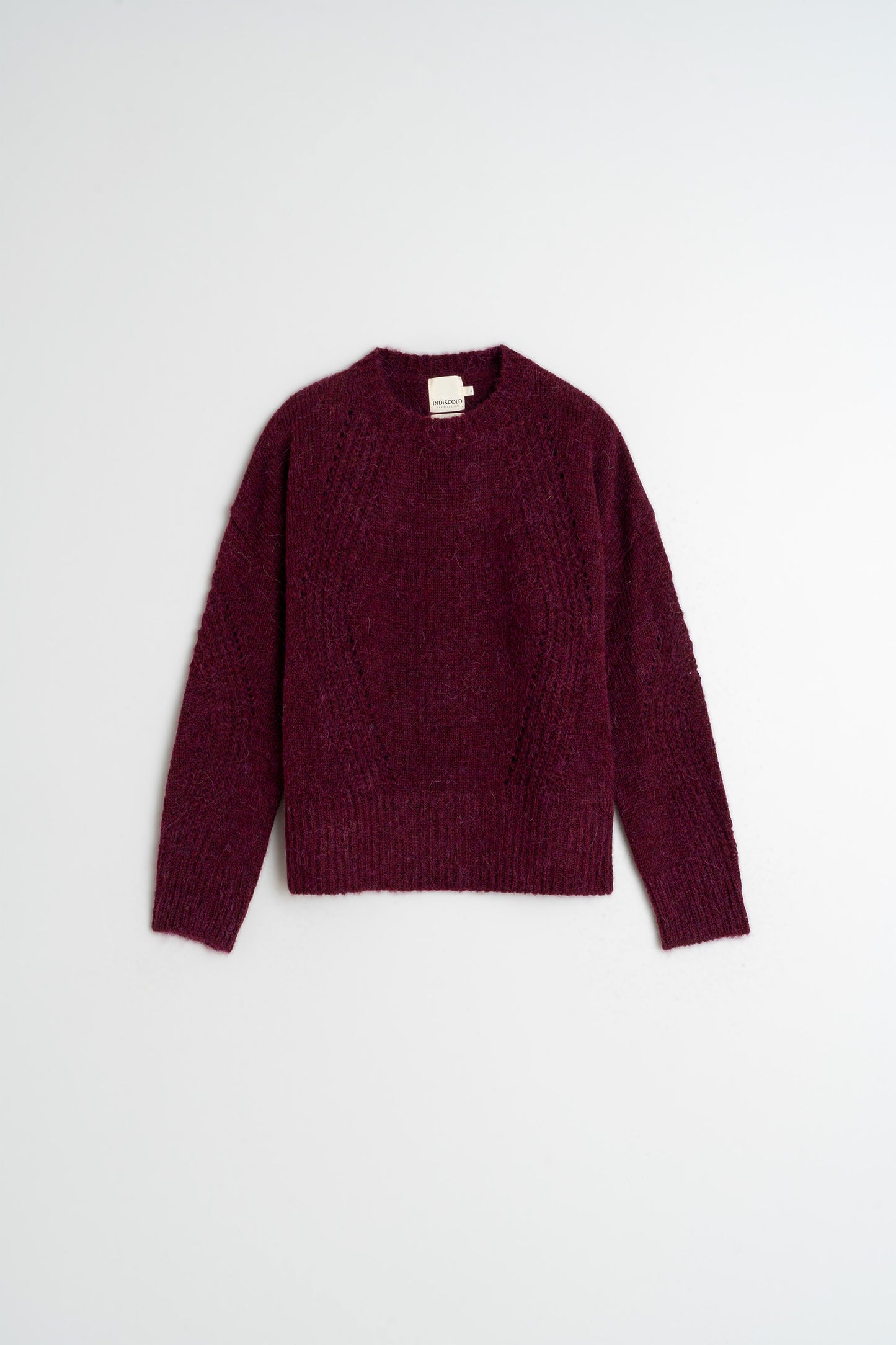 LOOSE-KNIT WOOL SWEATER