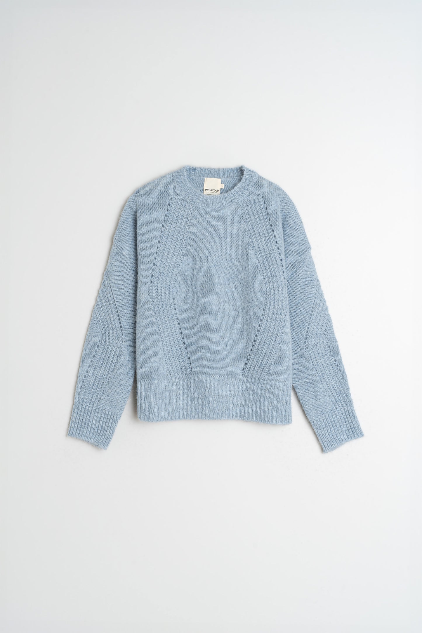LOOSE-KNIT WOOL SWEATER