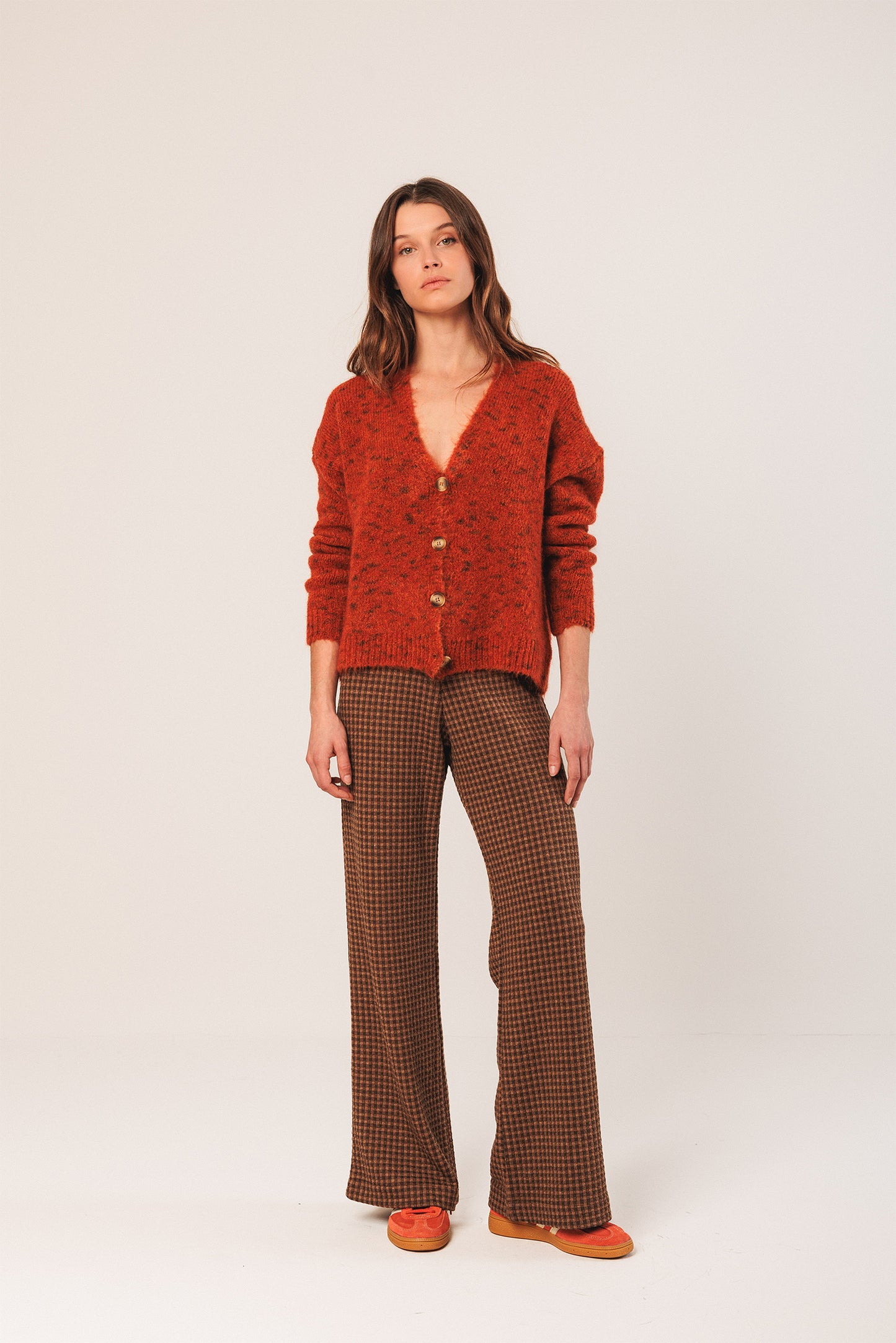 BUTTONED CARDIGAN JACKET