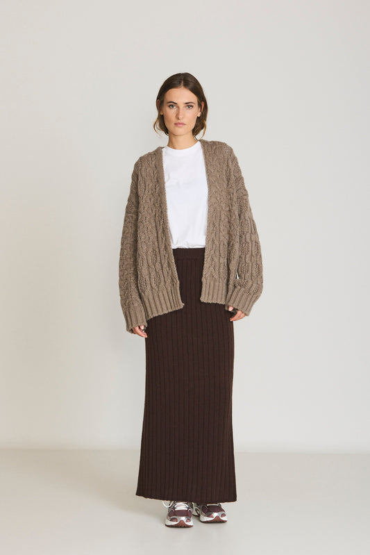 CABLE KNIT CARDIGAN 4