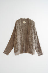 CABLE KNIT CARDIGAN