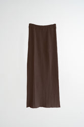 RIBBED KNIT SKIRT