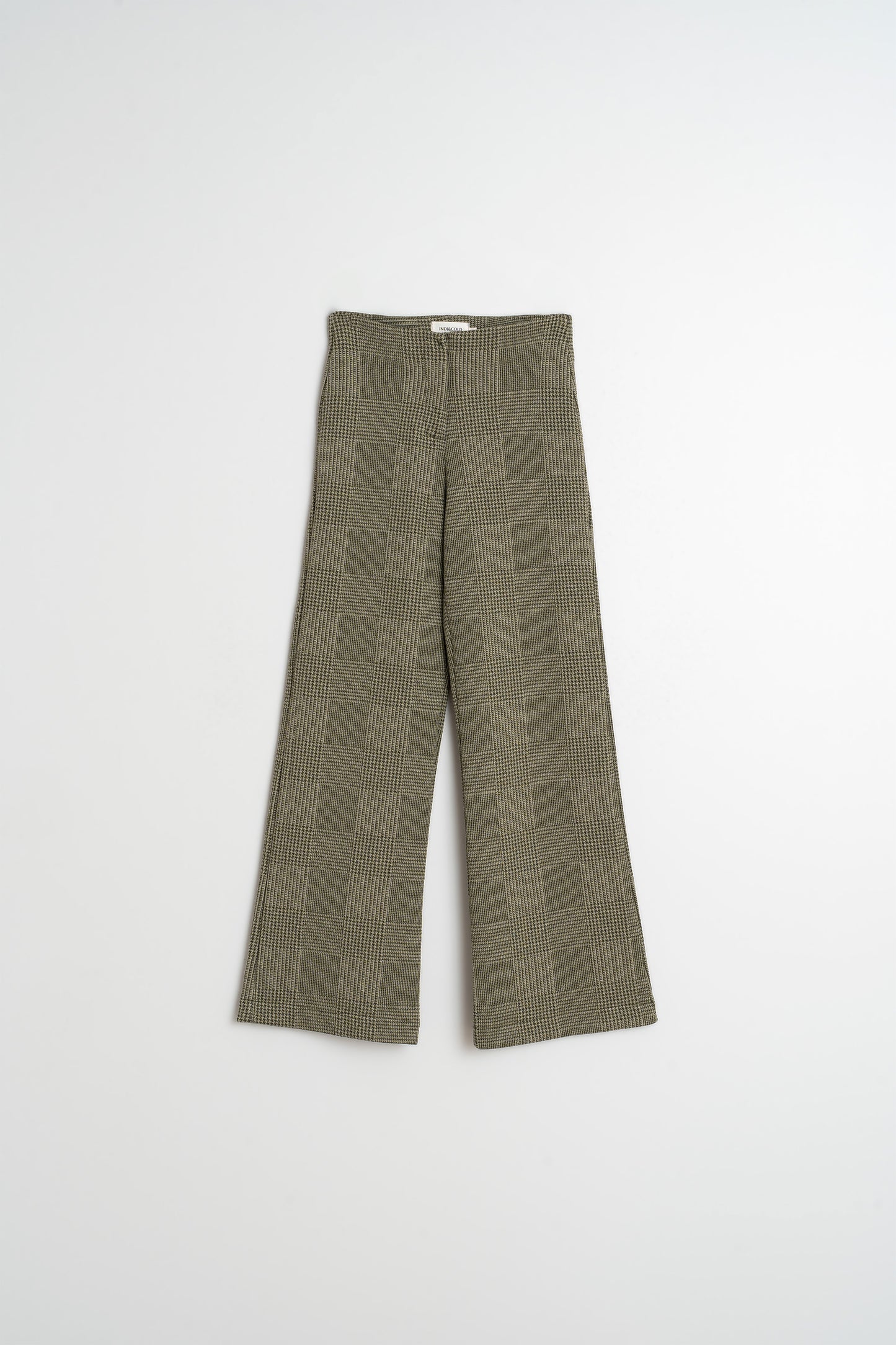 DOUBLE JACQUARD KNITTED PANTS