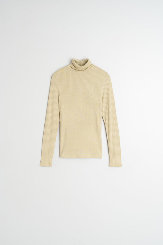 FITTED RIBBED T-SHIRT 6