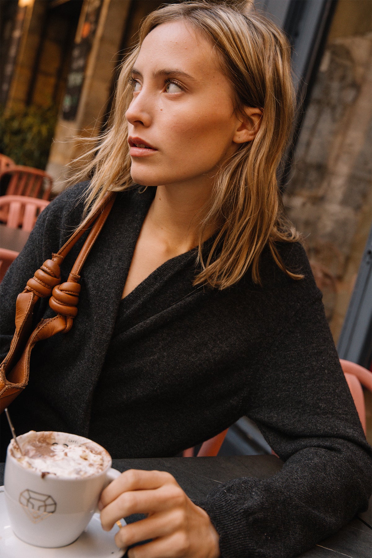 LONG CASHMERE DRESS