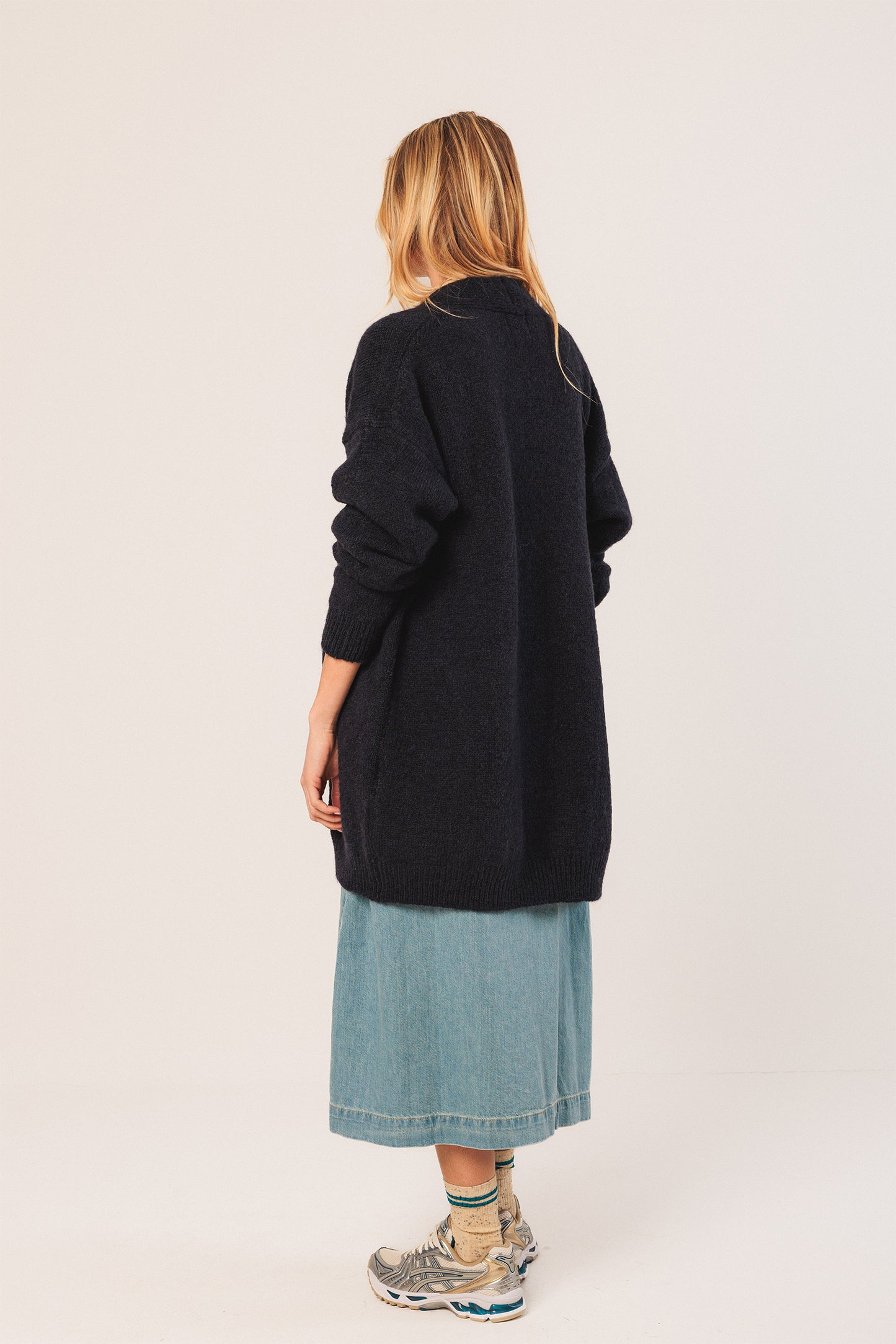 LONG MOHAIR JACKET