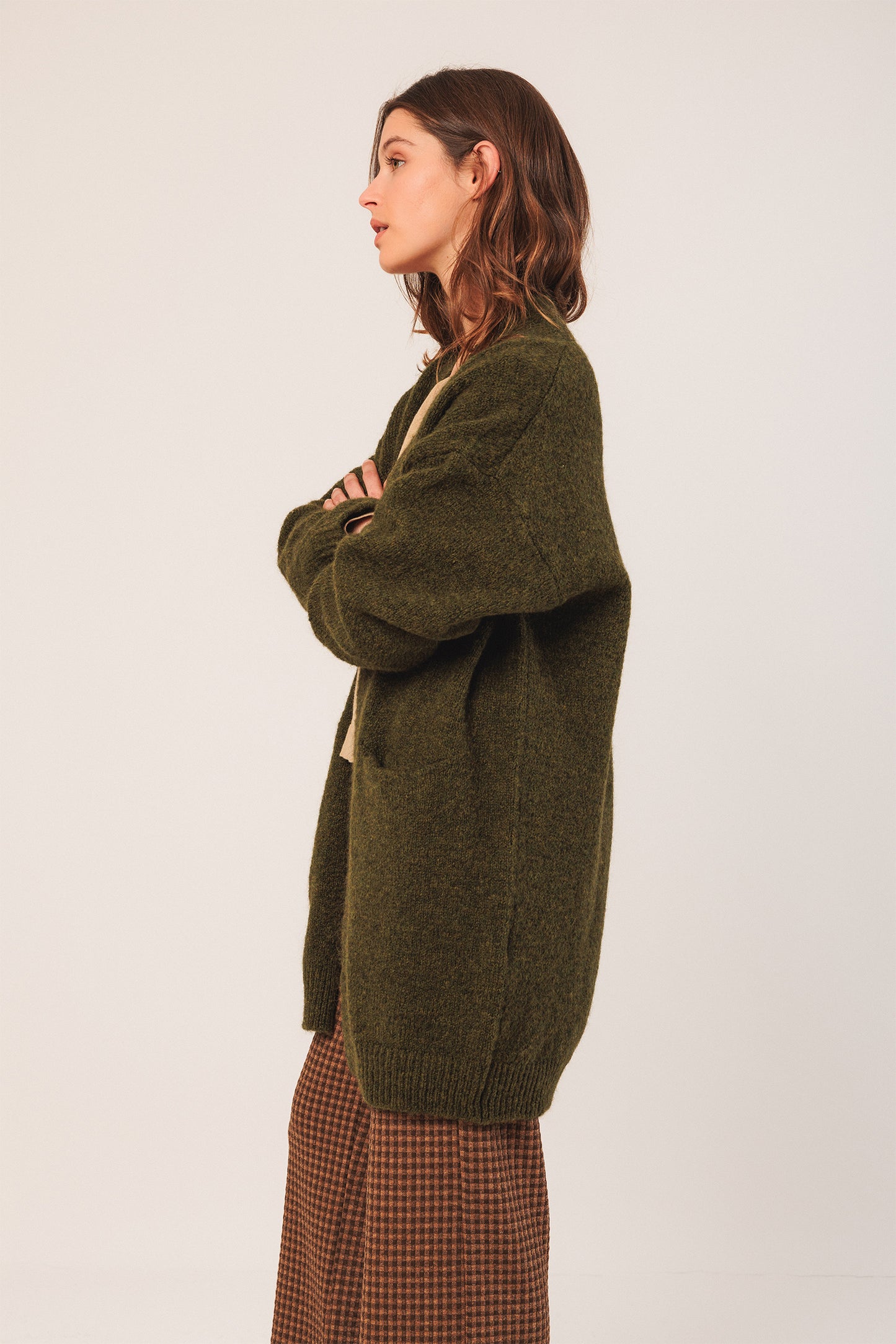 LONG MOHAIR JACKET