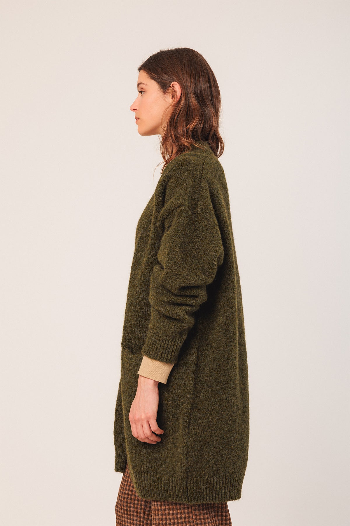 LONG MOHAIR JACKET