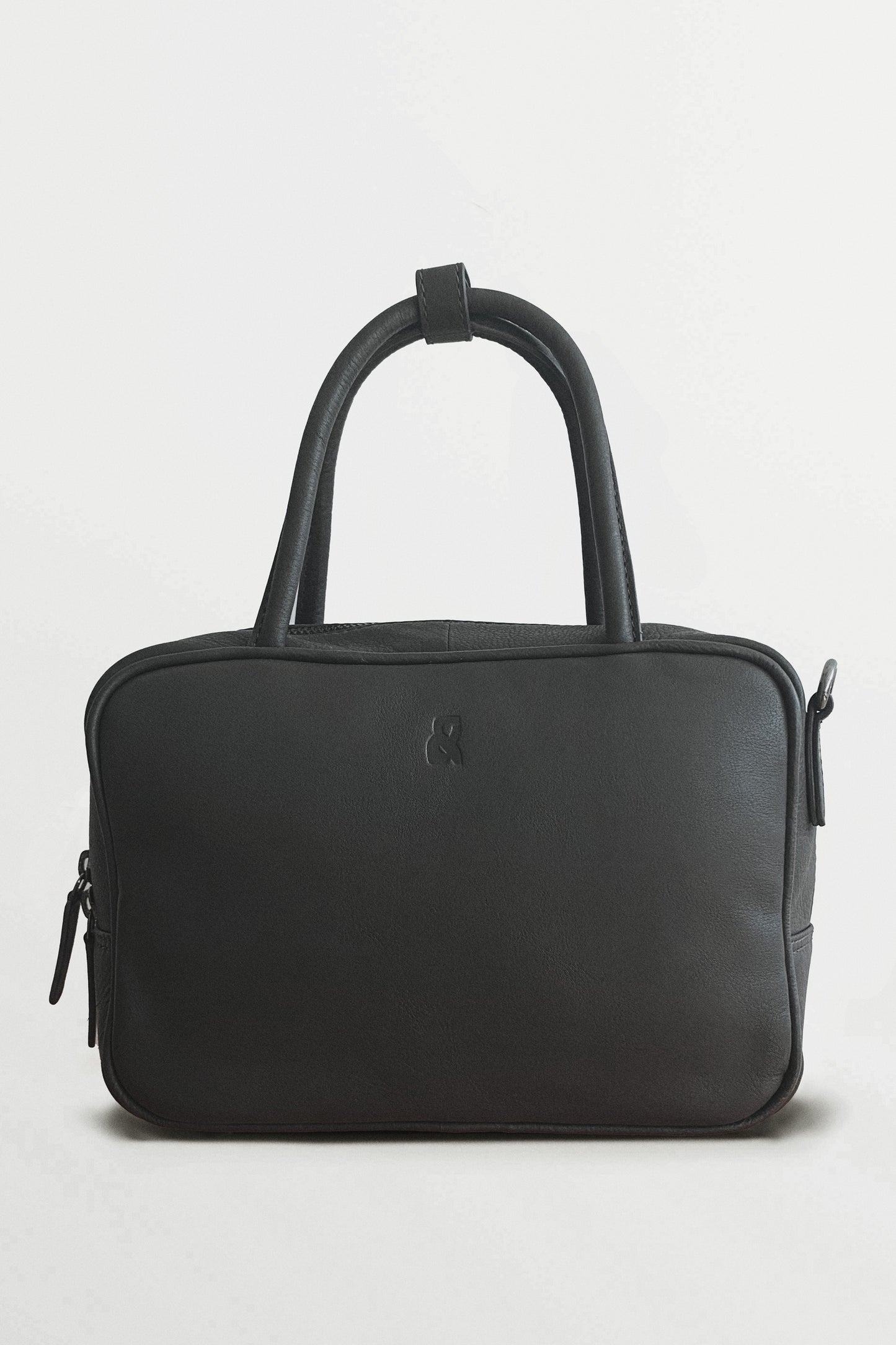 MINI BOWLING LEATHER BAG