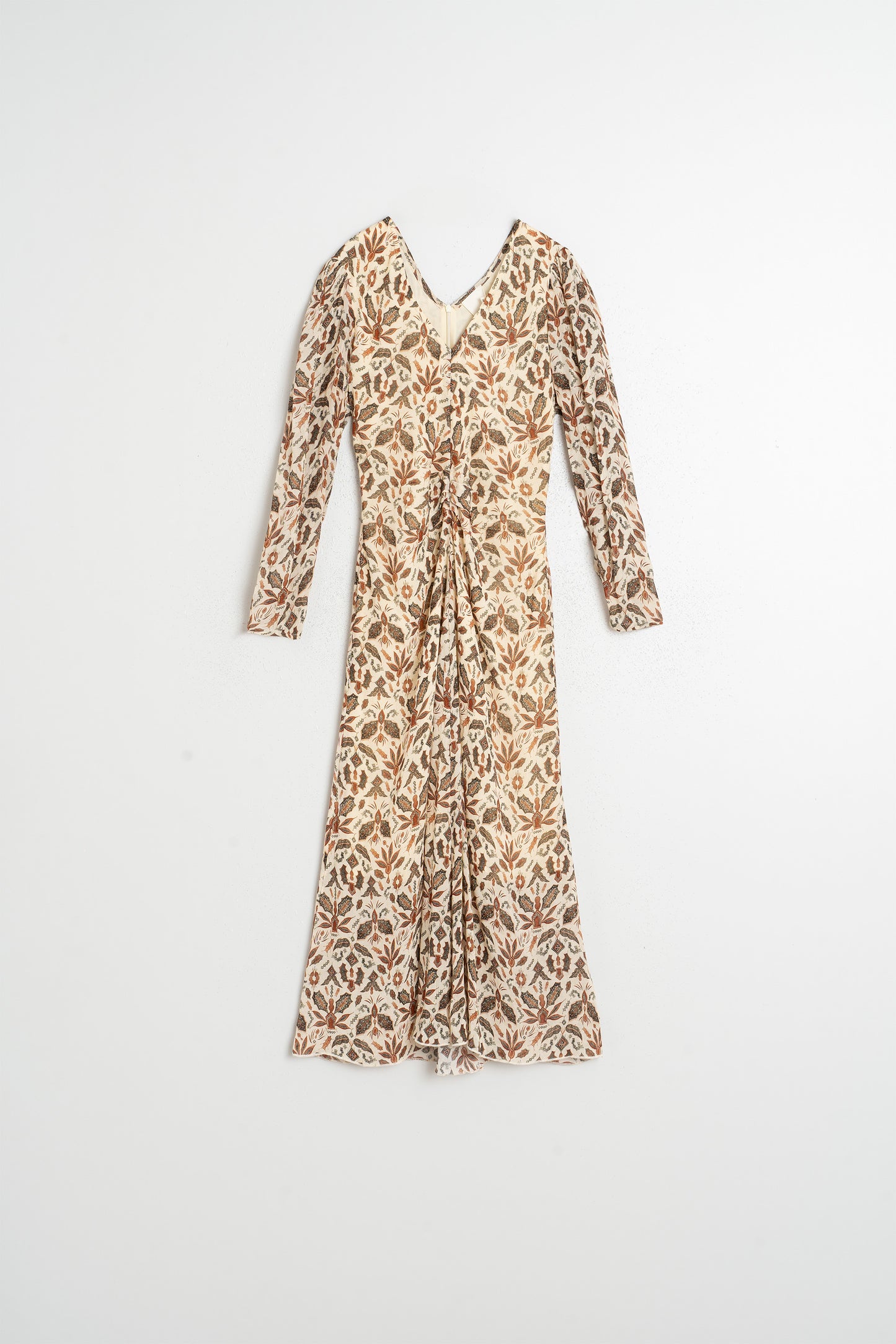 LANTERN SLEEVE DRESS