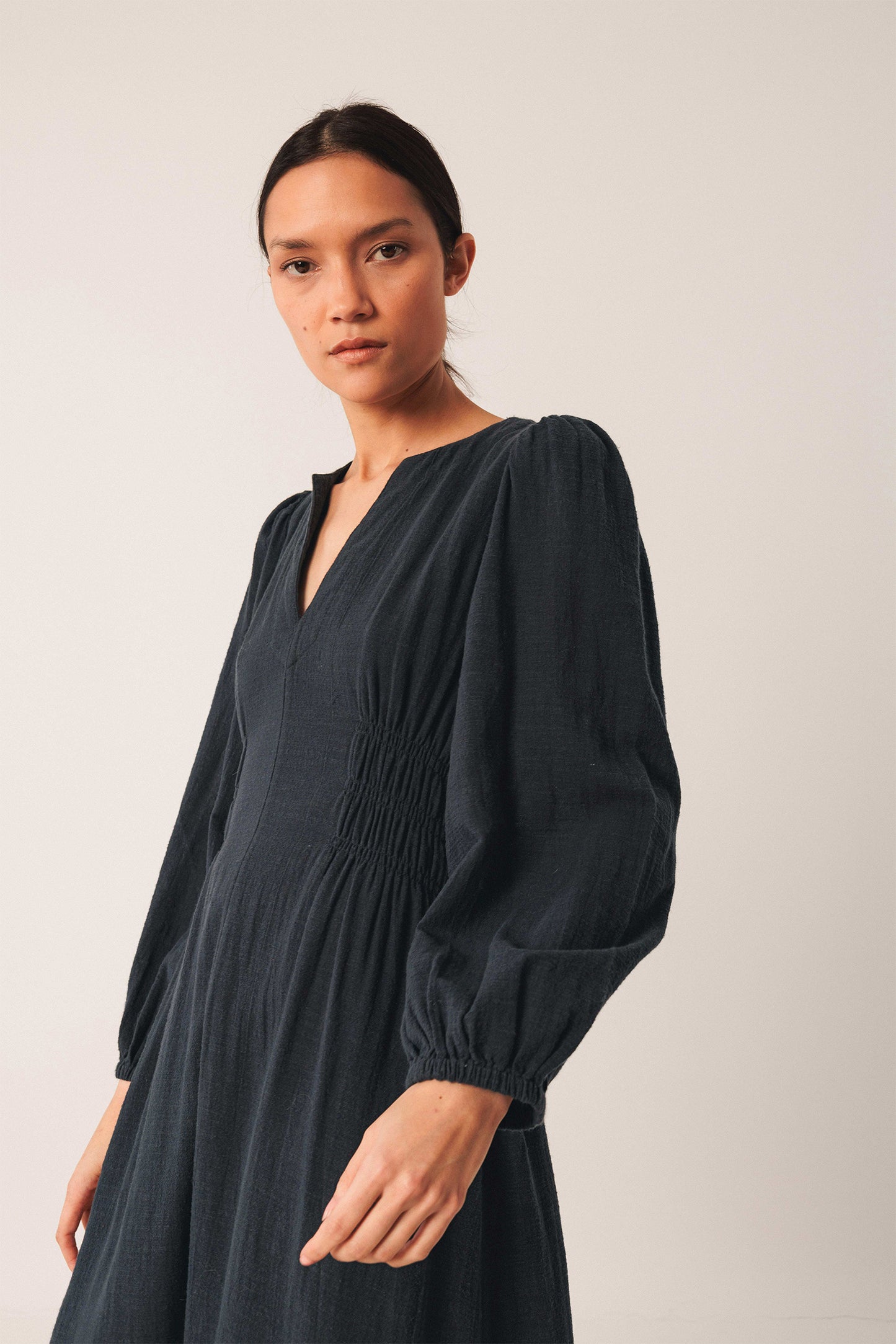 CREPE COTTON DRESS