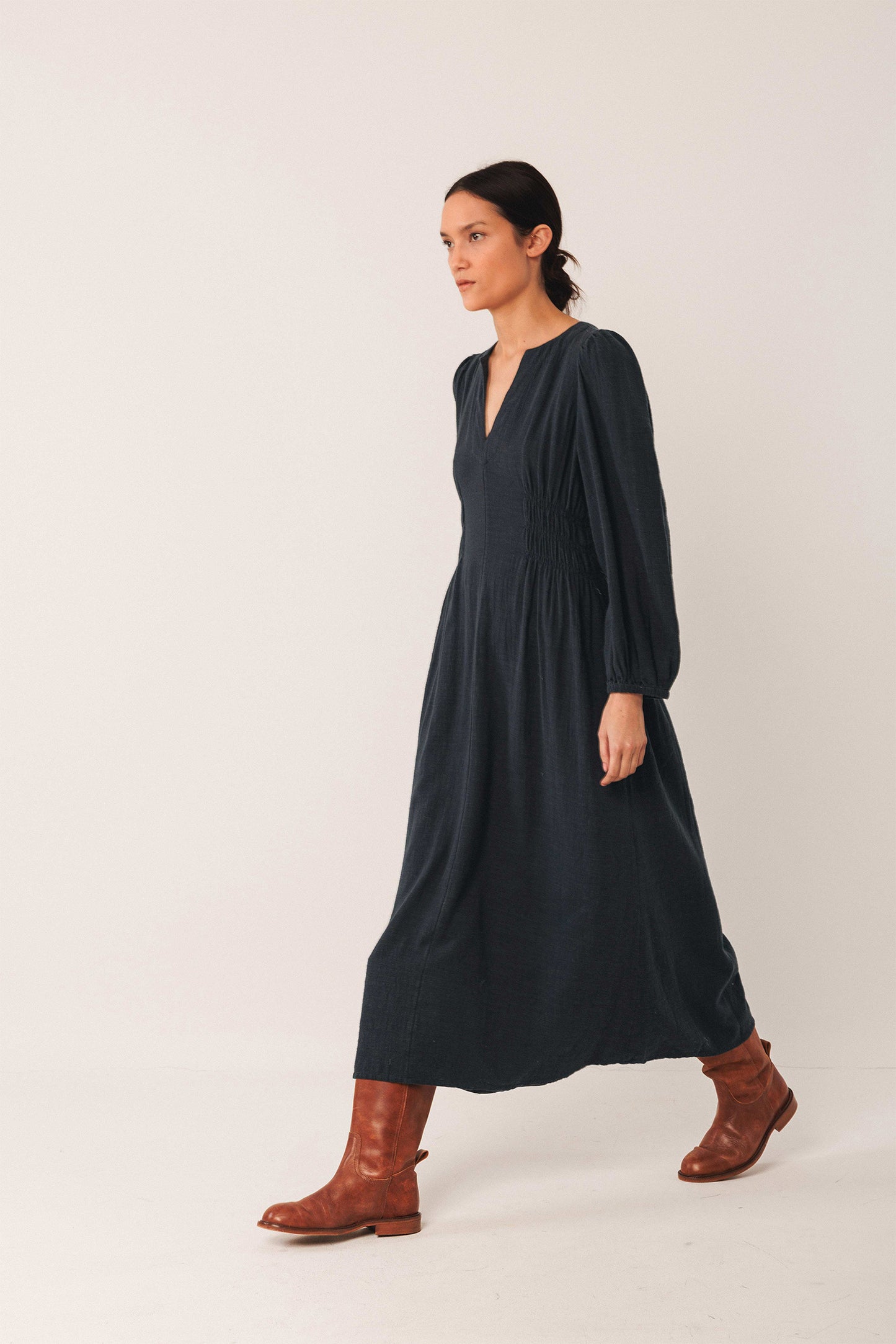 CREPE COTTON DRESS