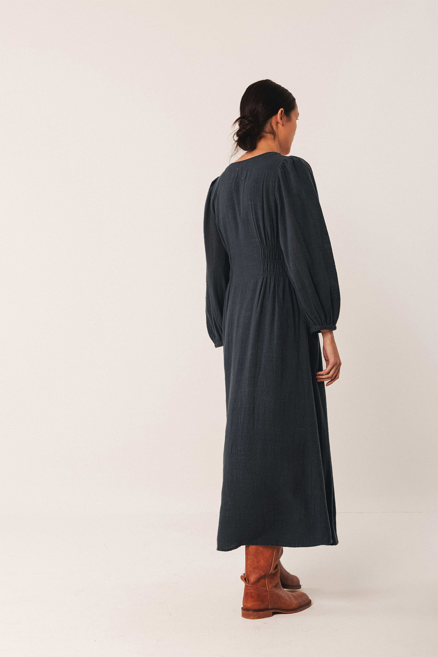 CREPE COTTON DRESS