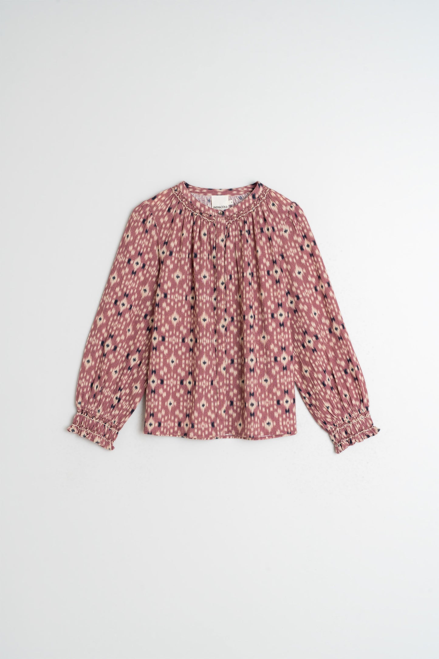 IKAT-PRINT SHIRT