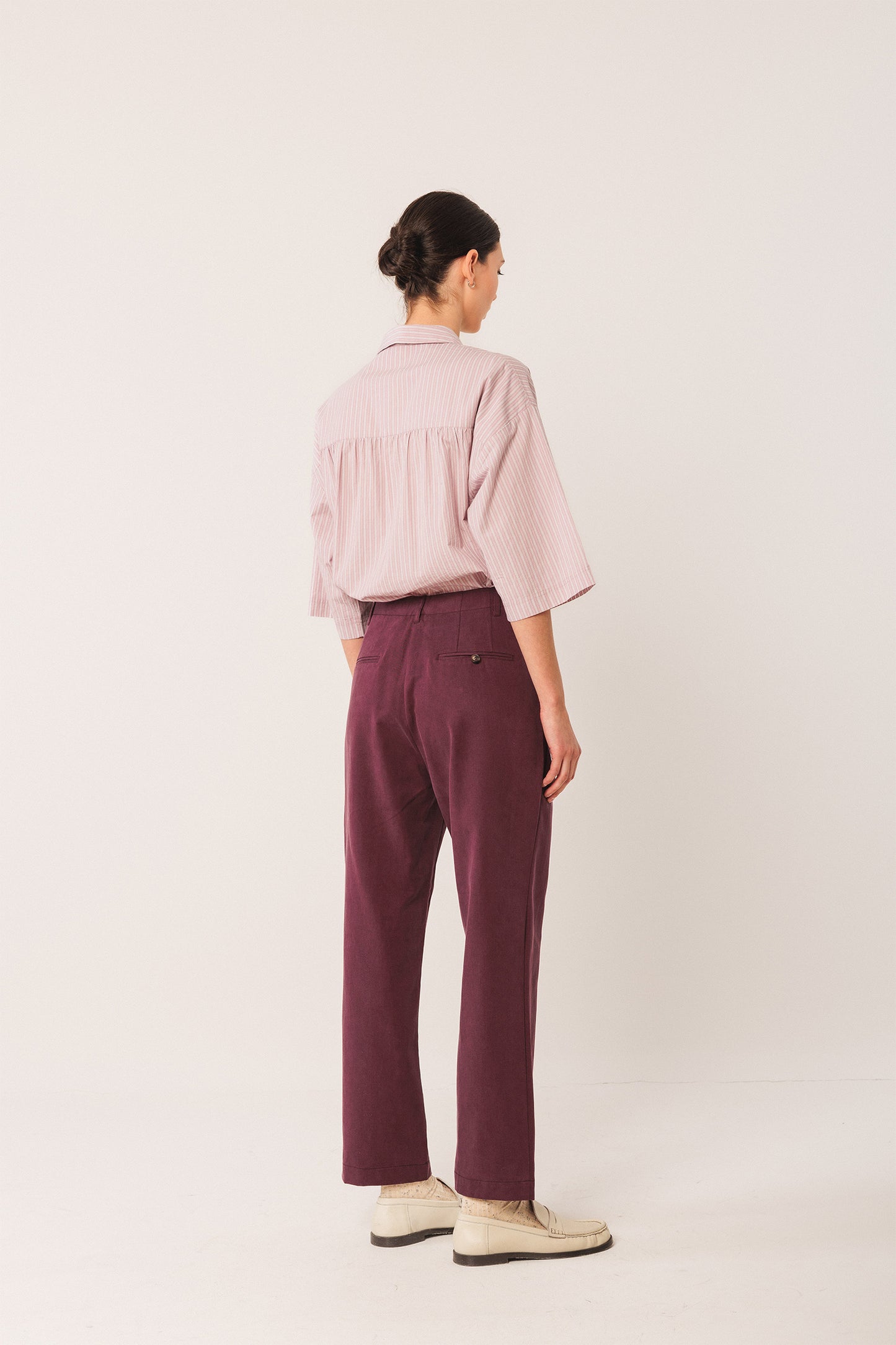 BOXY STRIPED SHIRT