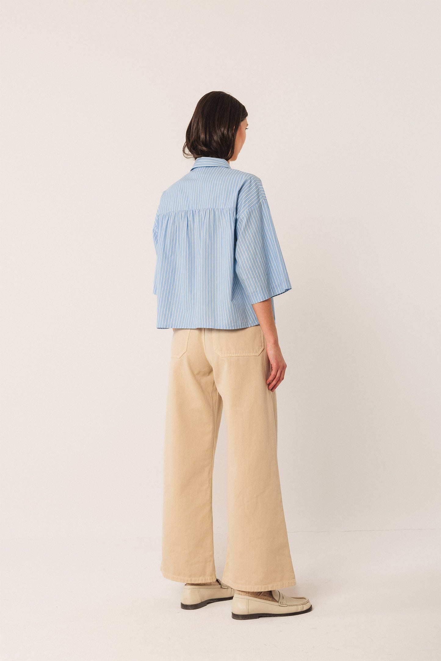 BOXY STRIPED SHIRT