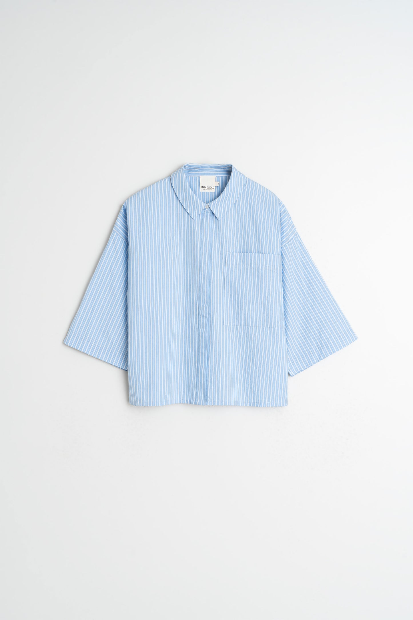 BOXY STRIPED SHIRT