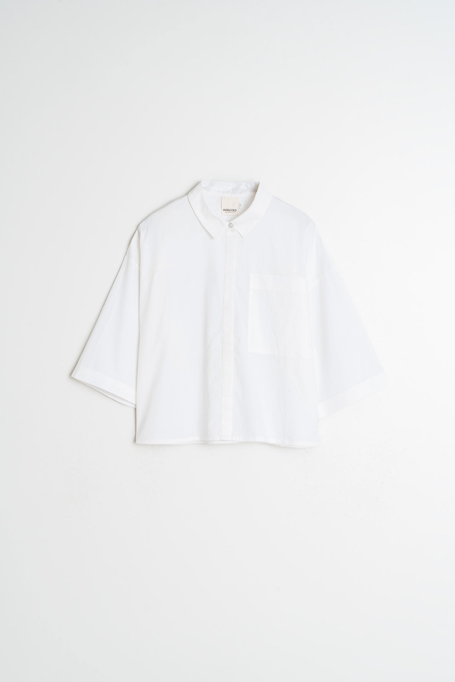 BOXY POPLIN SHIRT