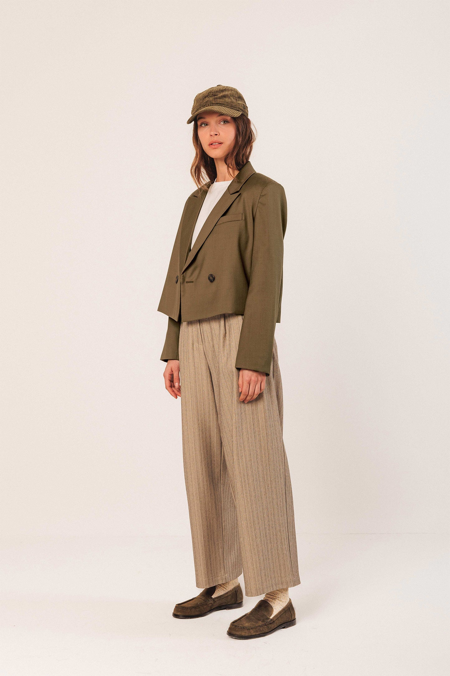 LAPEL CROP BLAZER