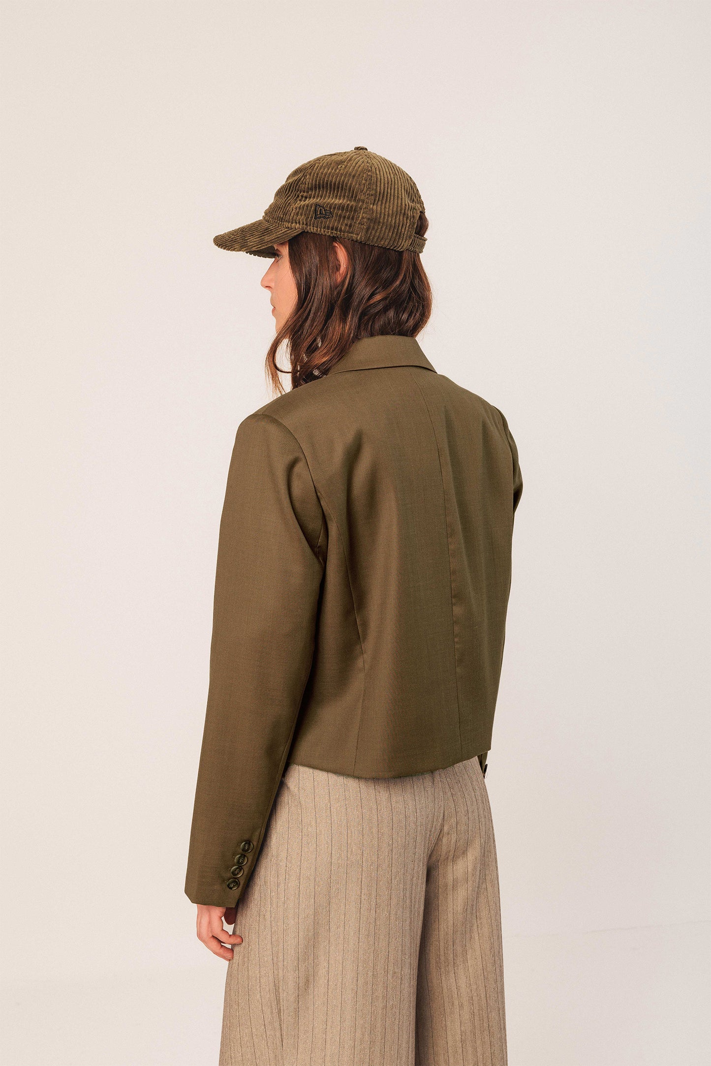 LAPEL CROP BLAZER