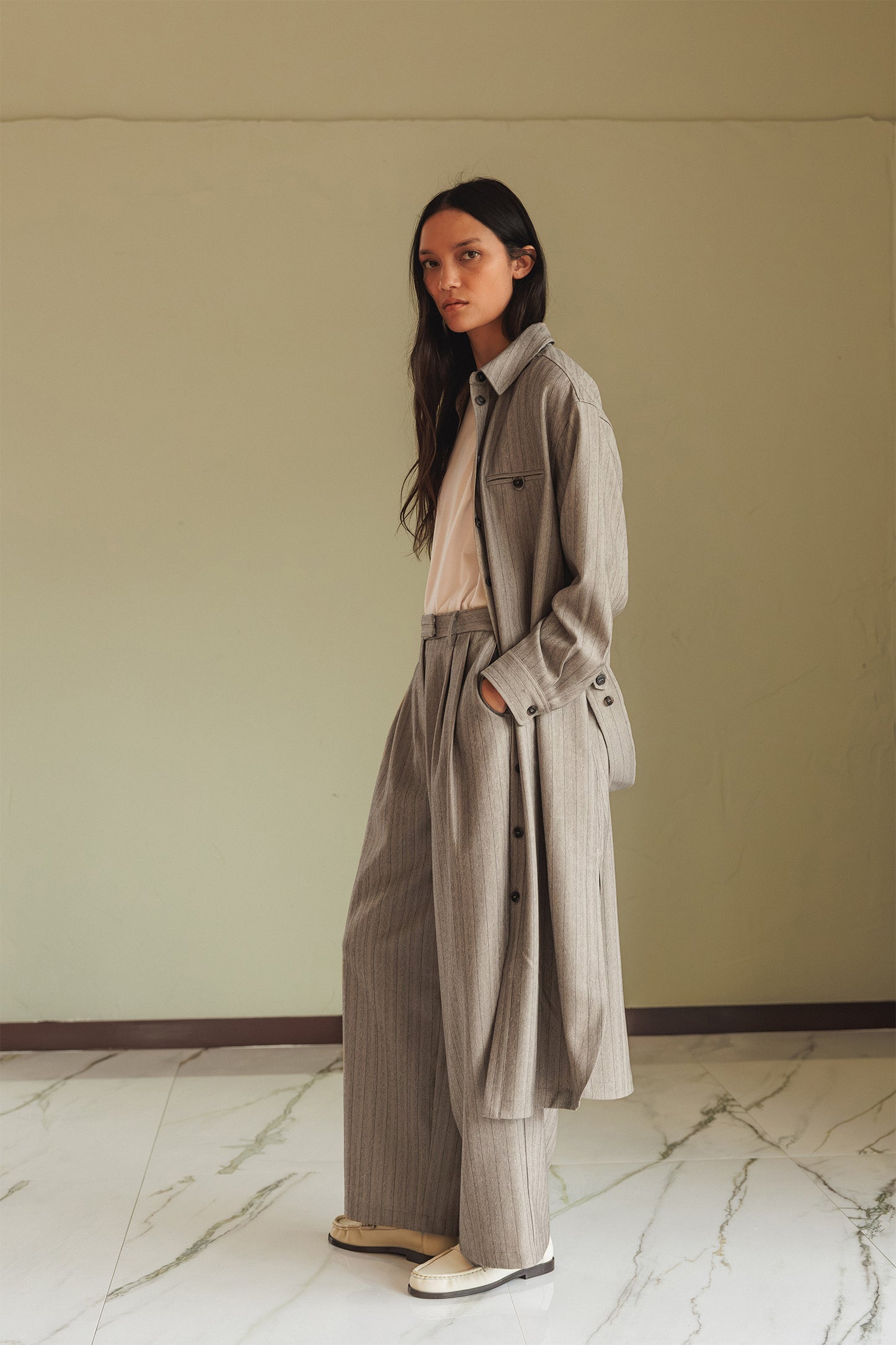 CORDUROY SHIRTDRESS