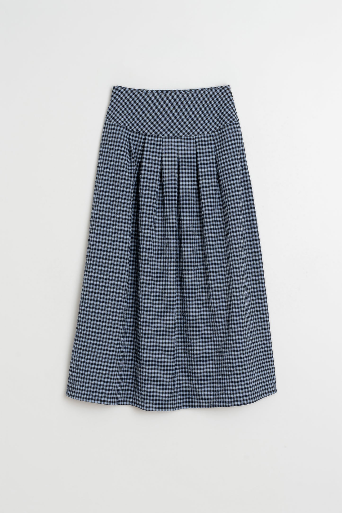 MINI CHECK SKIRT