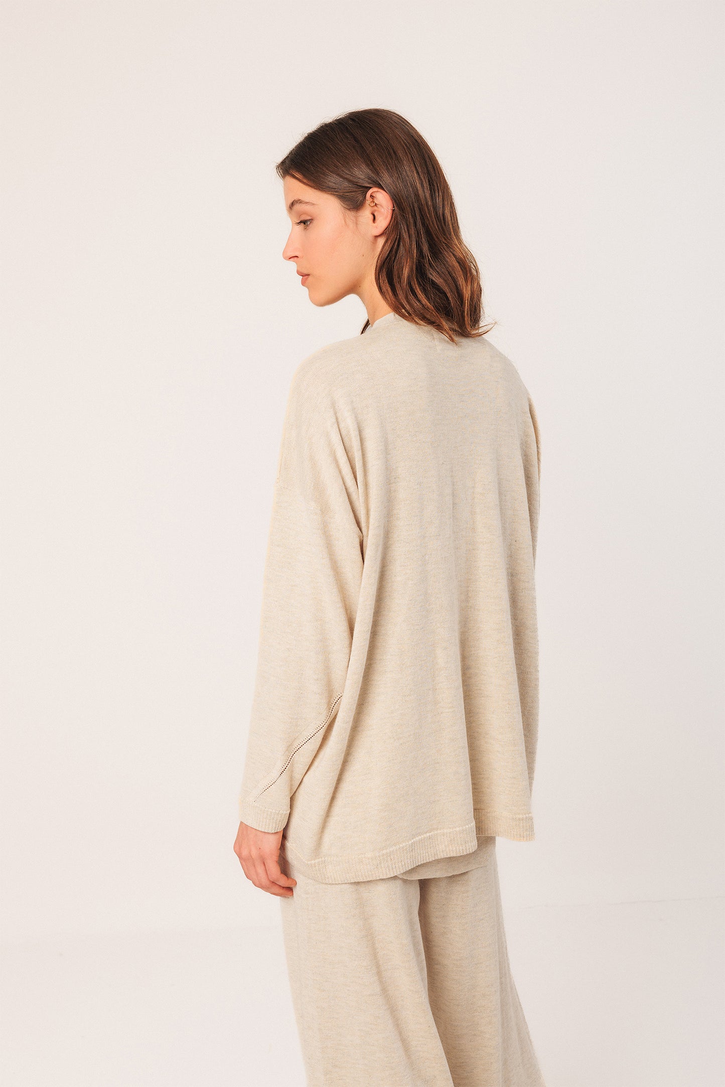 SEAWOOL V-NECK JACKET