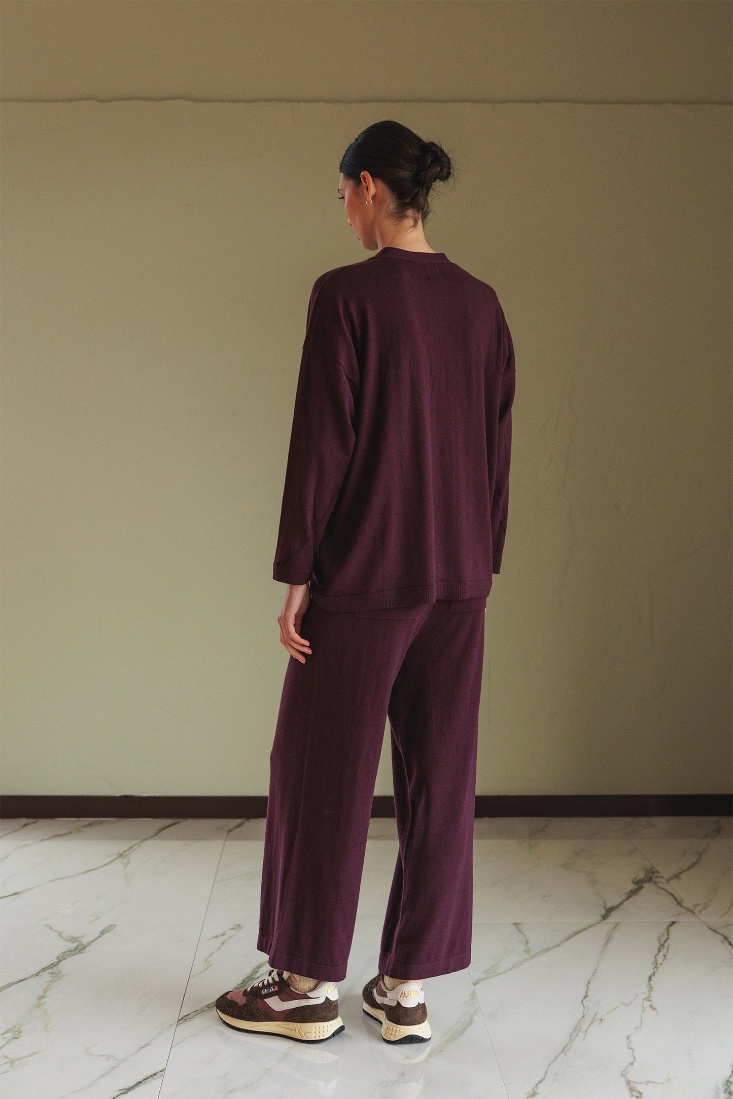 SEAWOOL V-NECK JACKET